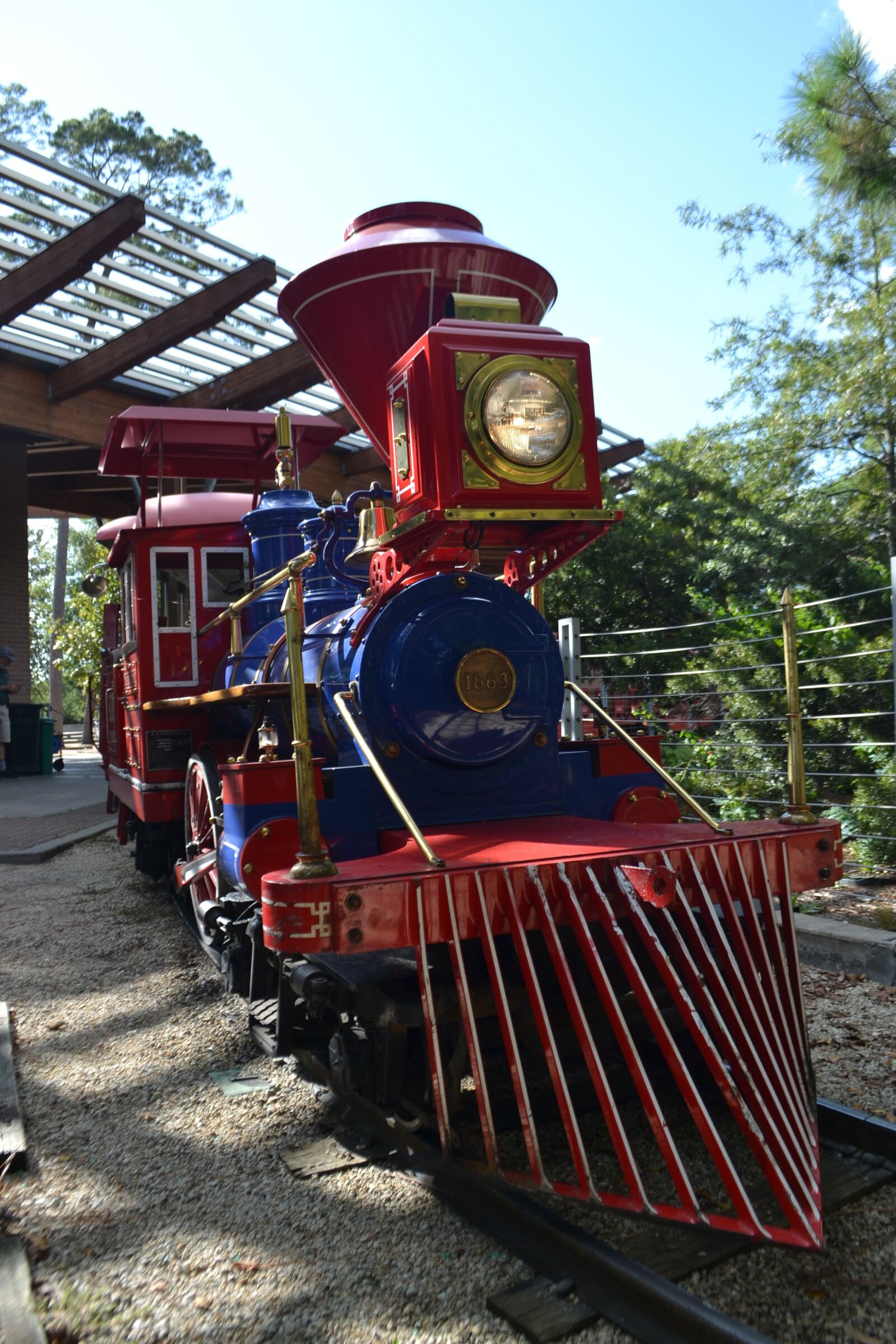 Nikon D3100 sample photo. Herman park, train, children photography