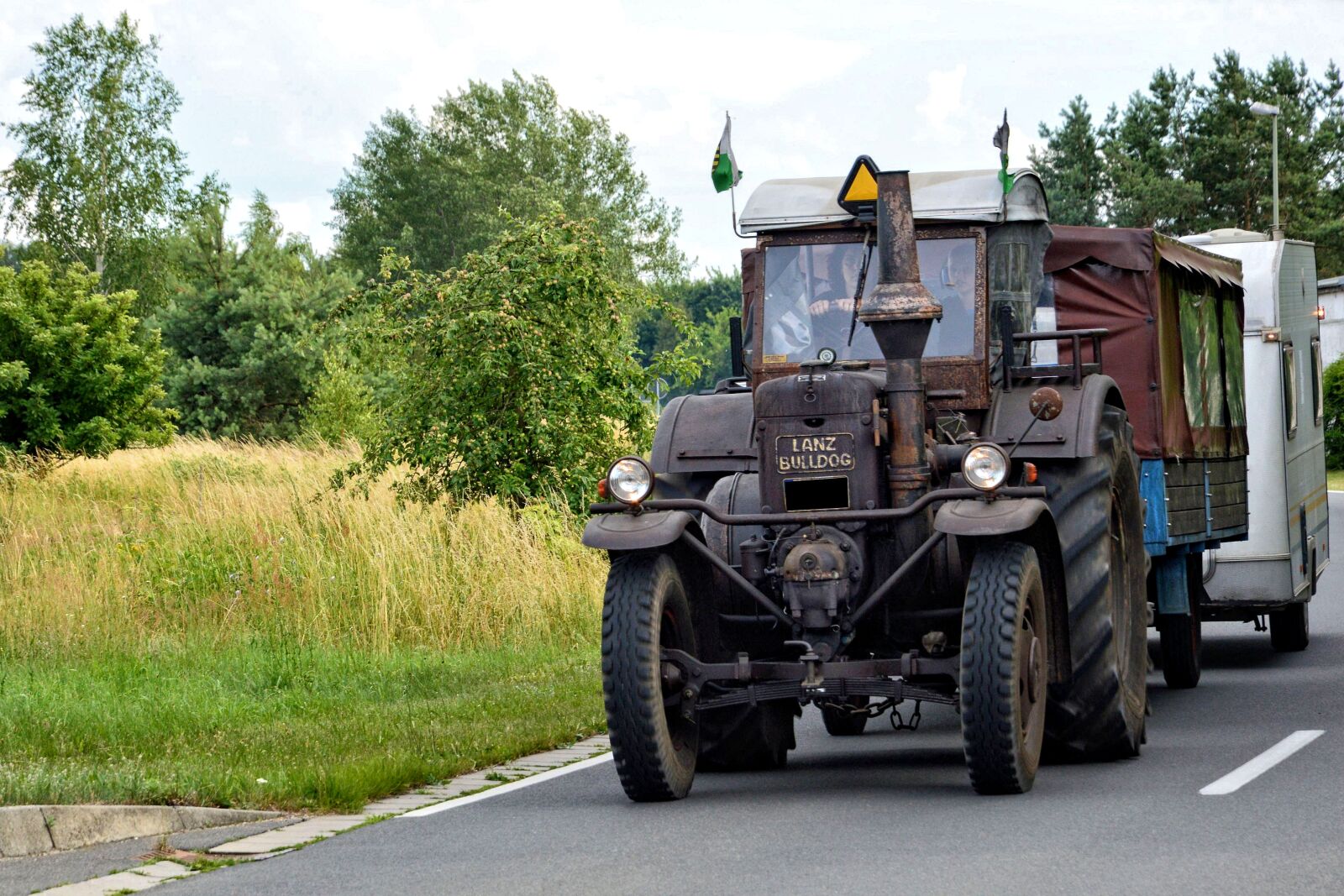 Nikon D3200 sample photo. Lanz bulldog, tractor, tractors photography