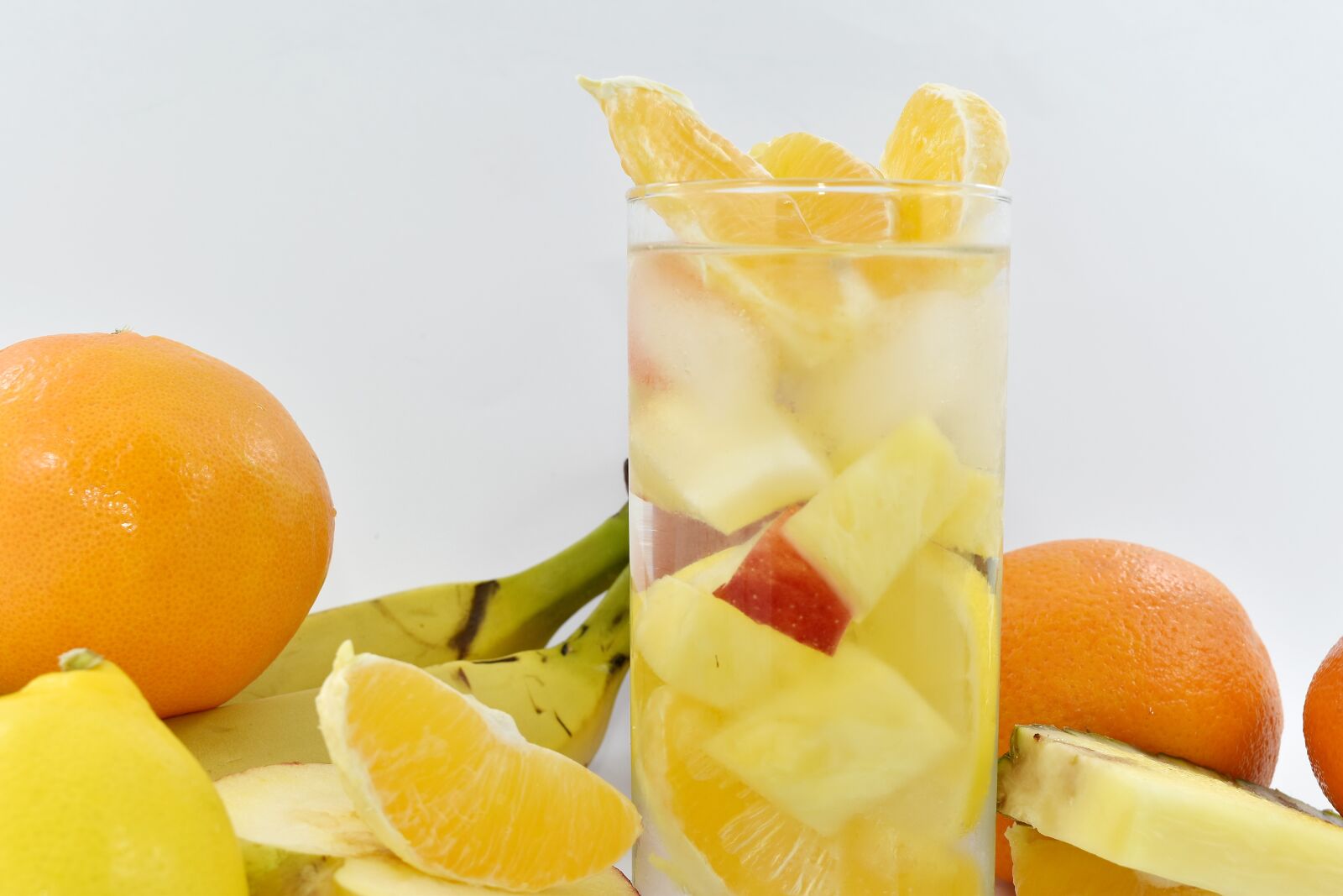 Nikon D5500 sample photo. Cold water, fruit juice photography