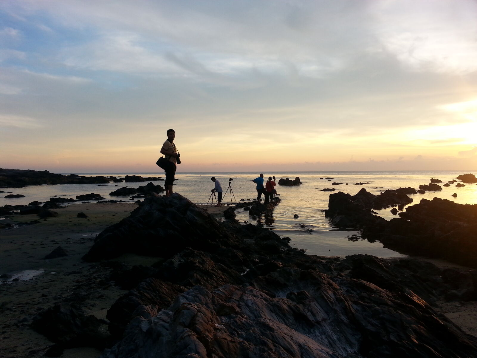 Samsung Galaxy S3 sample photo. Beach, camera, clouds, dawn photography