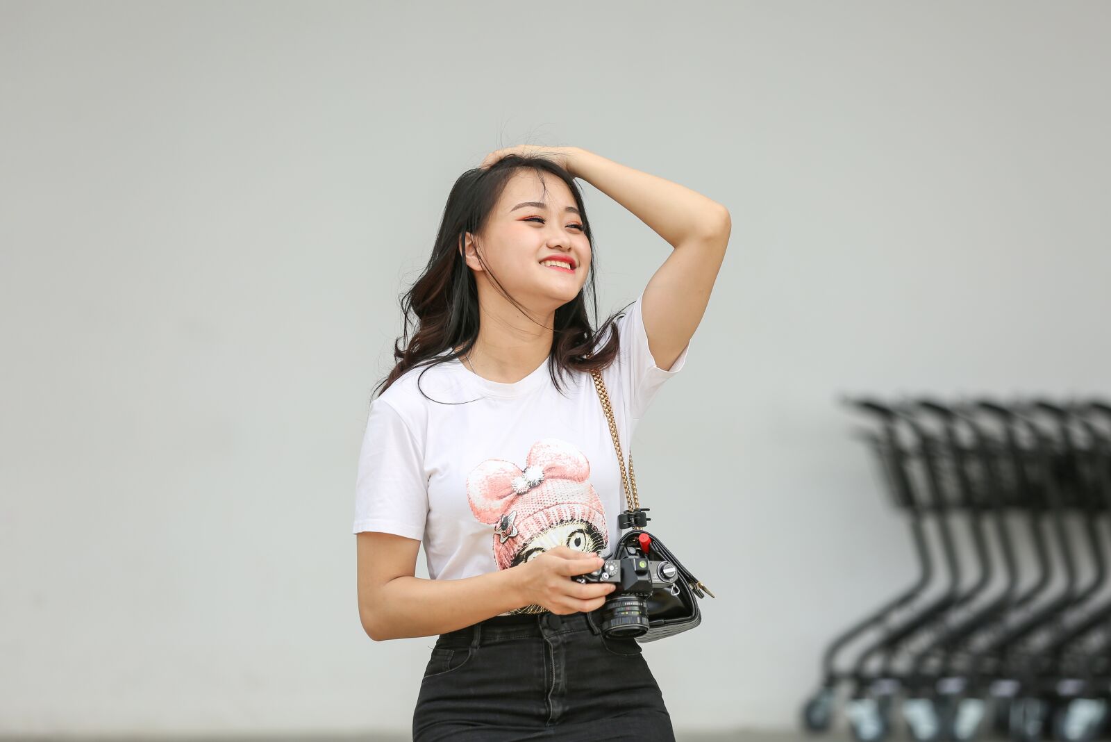 Canon EF 70-200mm F2.8L IS II USM sample photo. Girls, pretty girls, vietnam photography