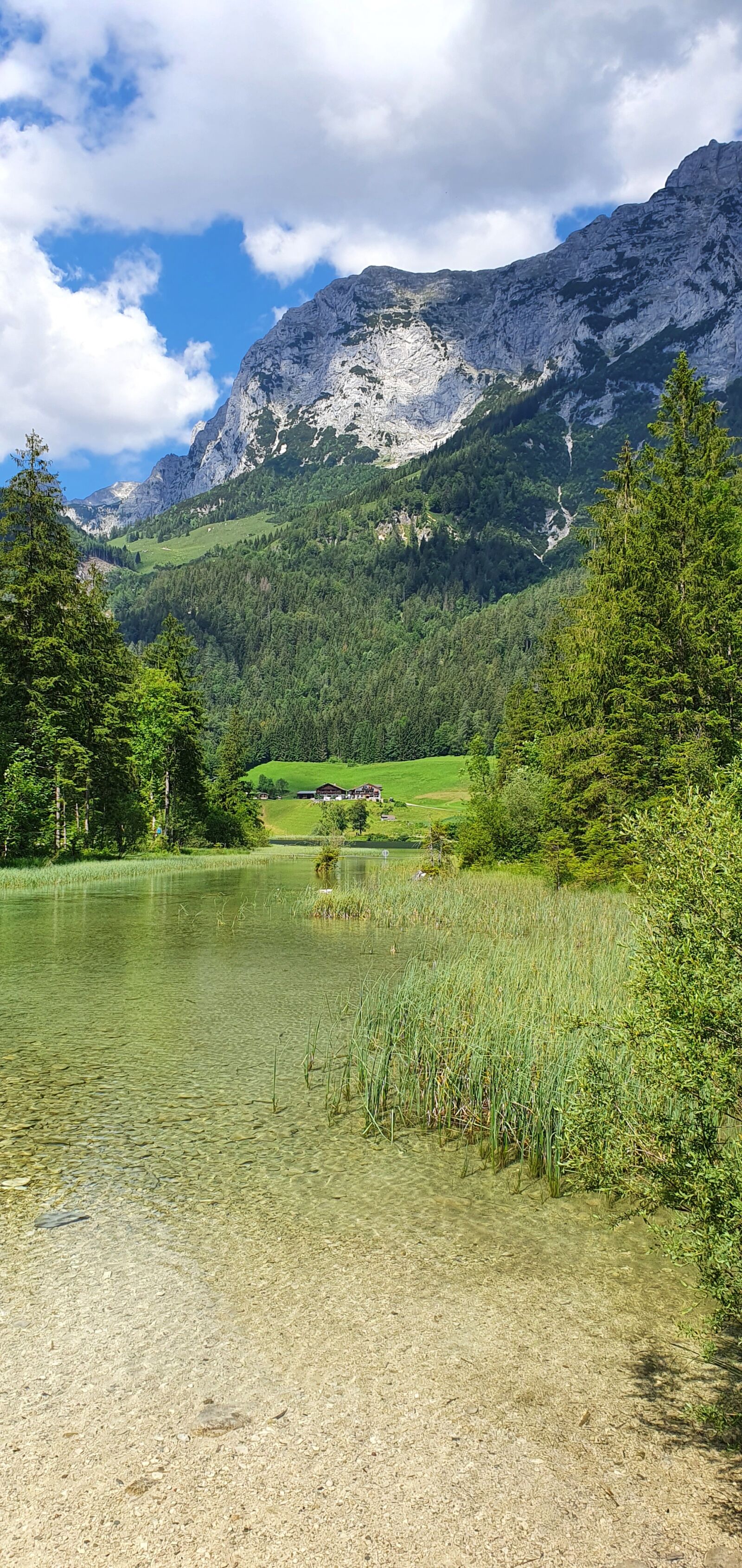 Samsung Galaxy S10 sample photo. Watzmann, alpine lake, hintersee photography