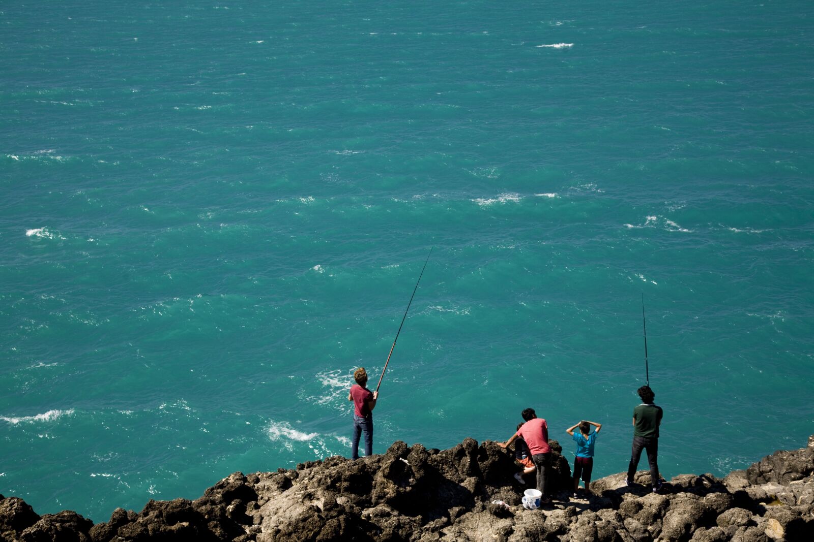 Canon EOS 5D sample photo. Fisherman, marine, beach photography