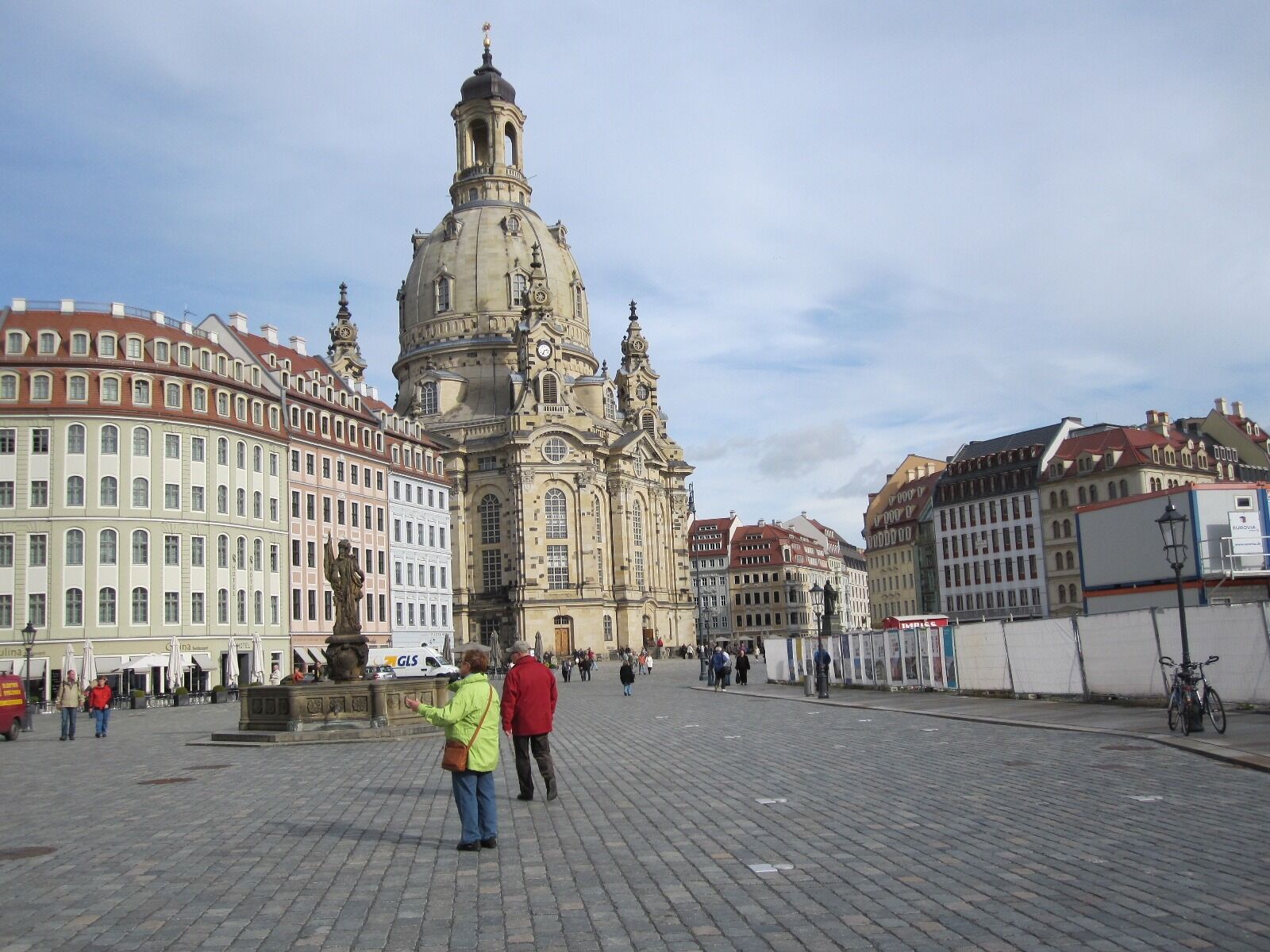 Canon PowerShot SD780 IS (Digital IXUS 100 IS / IXY Digital 210 IS) sample photo. Dresden, frauenkirche, neumarkt photography