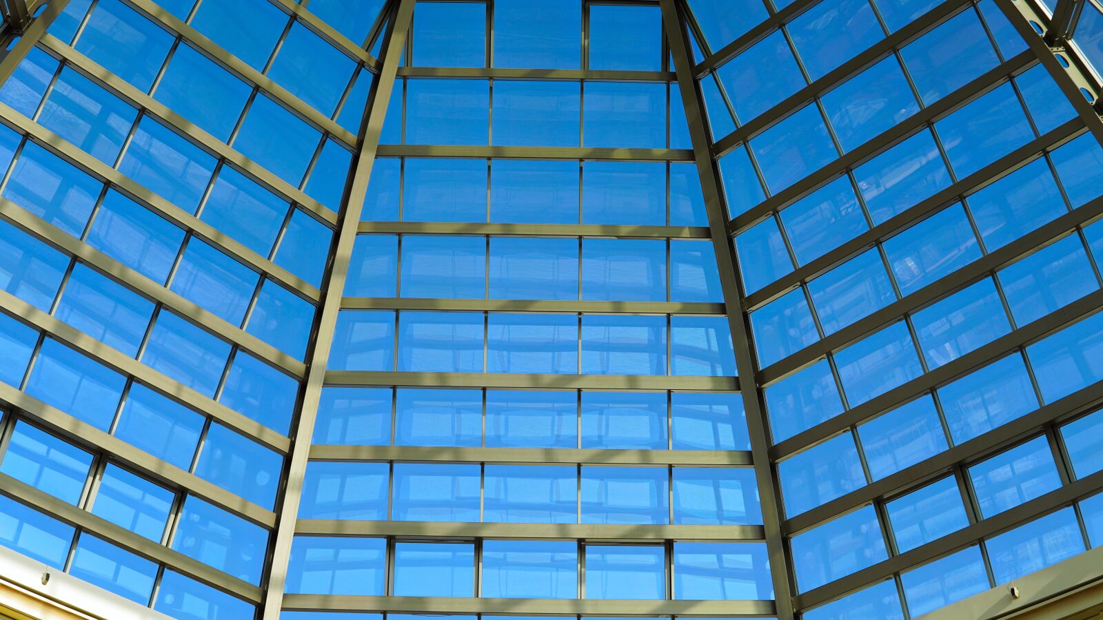30mm F1.4 DC DN | Contemporary 016 sample photo. Glass window, dome, architecture photography