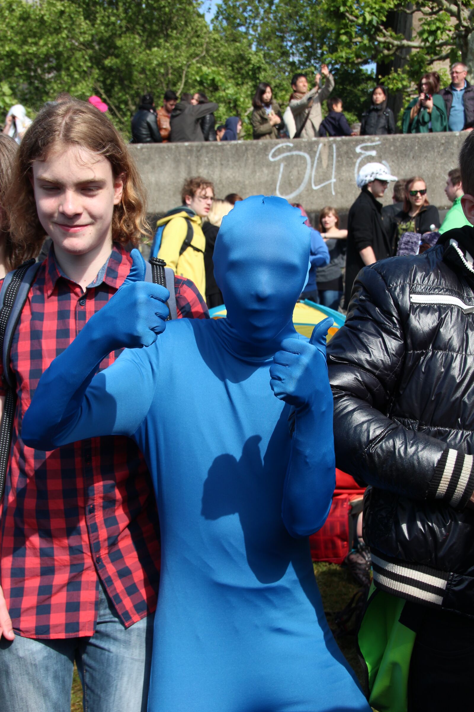 Canon EOS 600D (Rebel EOS T3i / EOS Kiss X5) sample photo. Blue, one, manga photography