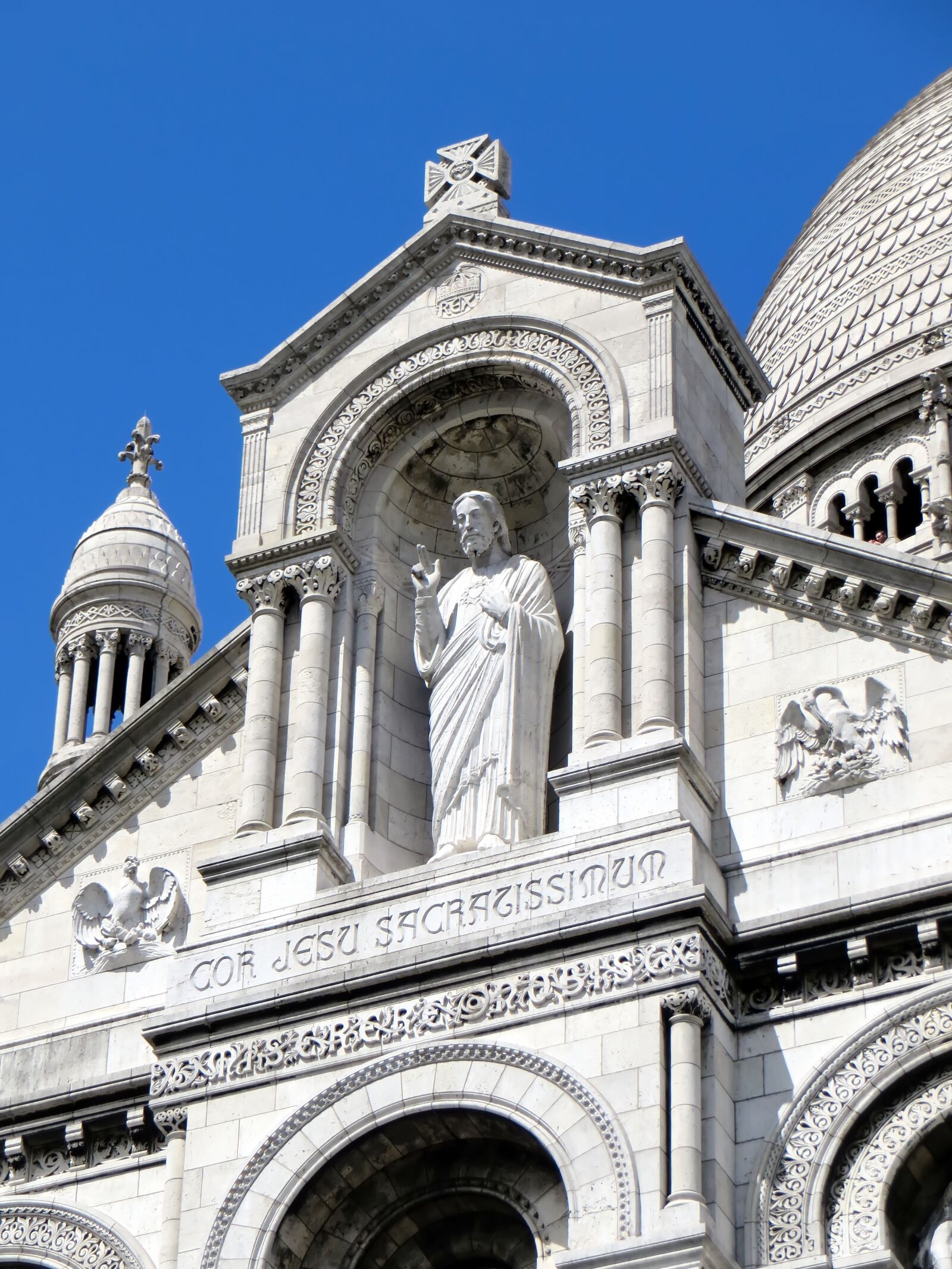 Canon PowerShot SX270 HS sample photo. Paris, sacred heart, dome photography