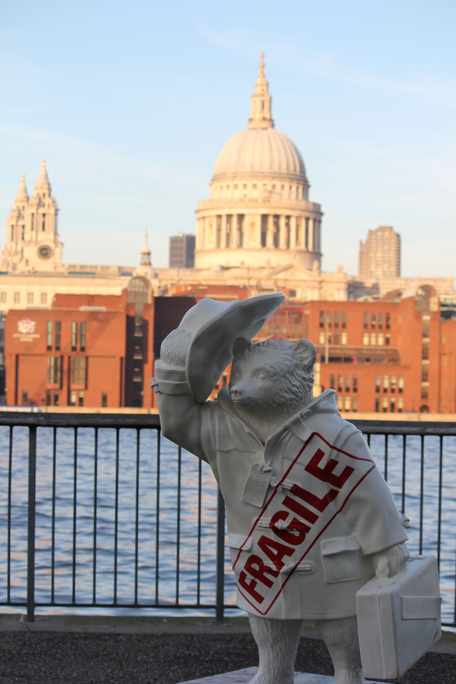 Canon EOS 550D (EOS Rebel T2i / EOS Kiss X4) sample photo. Paddington bear, st paul's photography