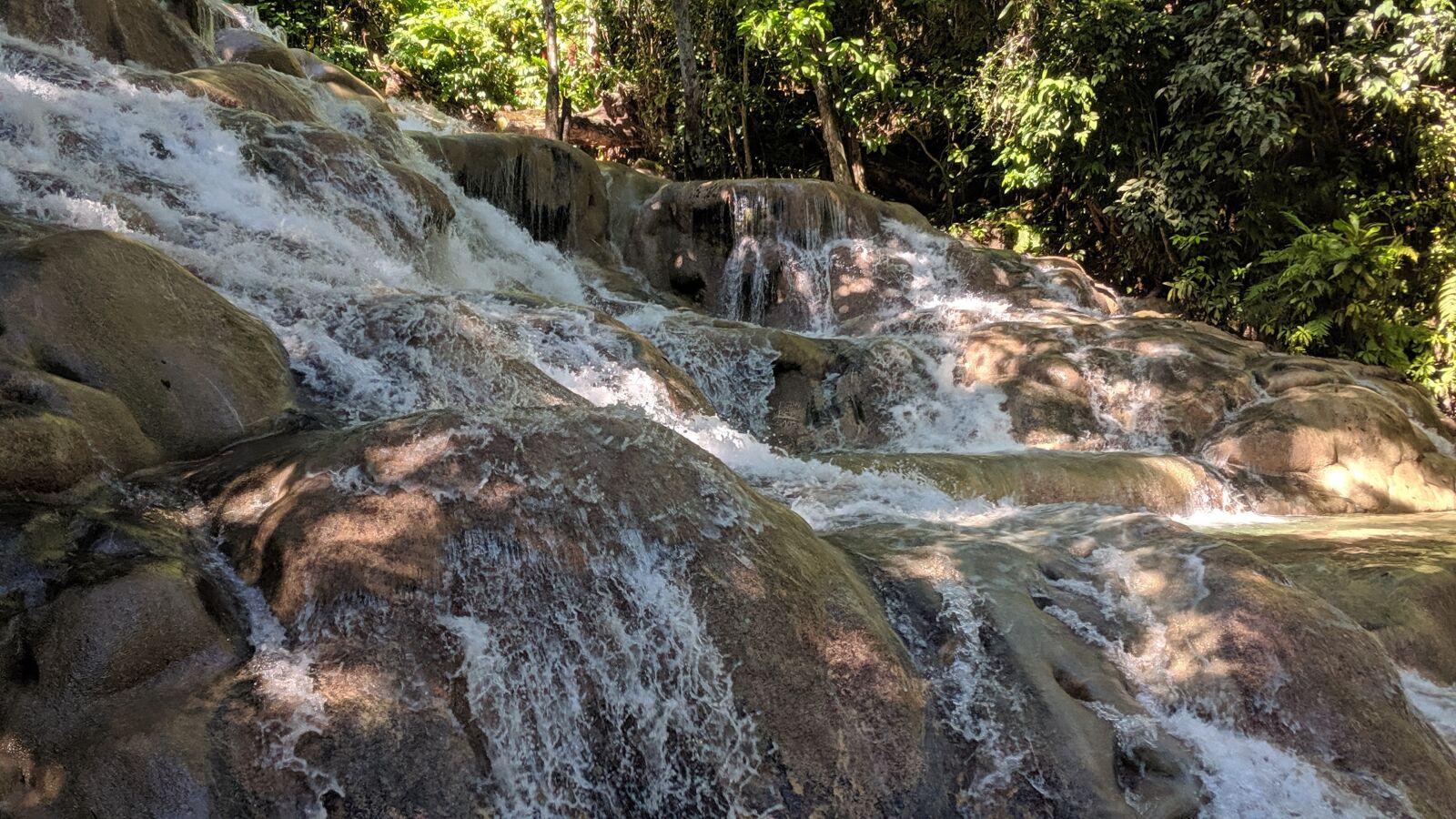 Google Pixel 2 sample photo. Waterfalls, ocho rios, jamaica photography