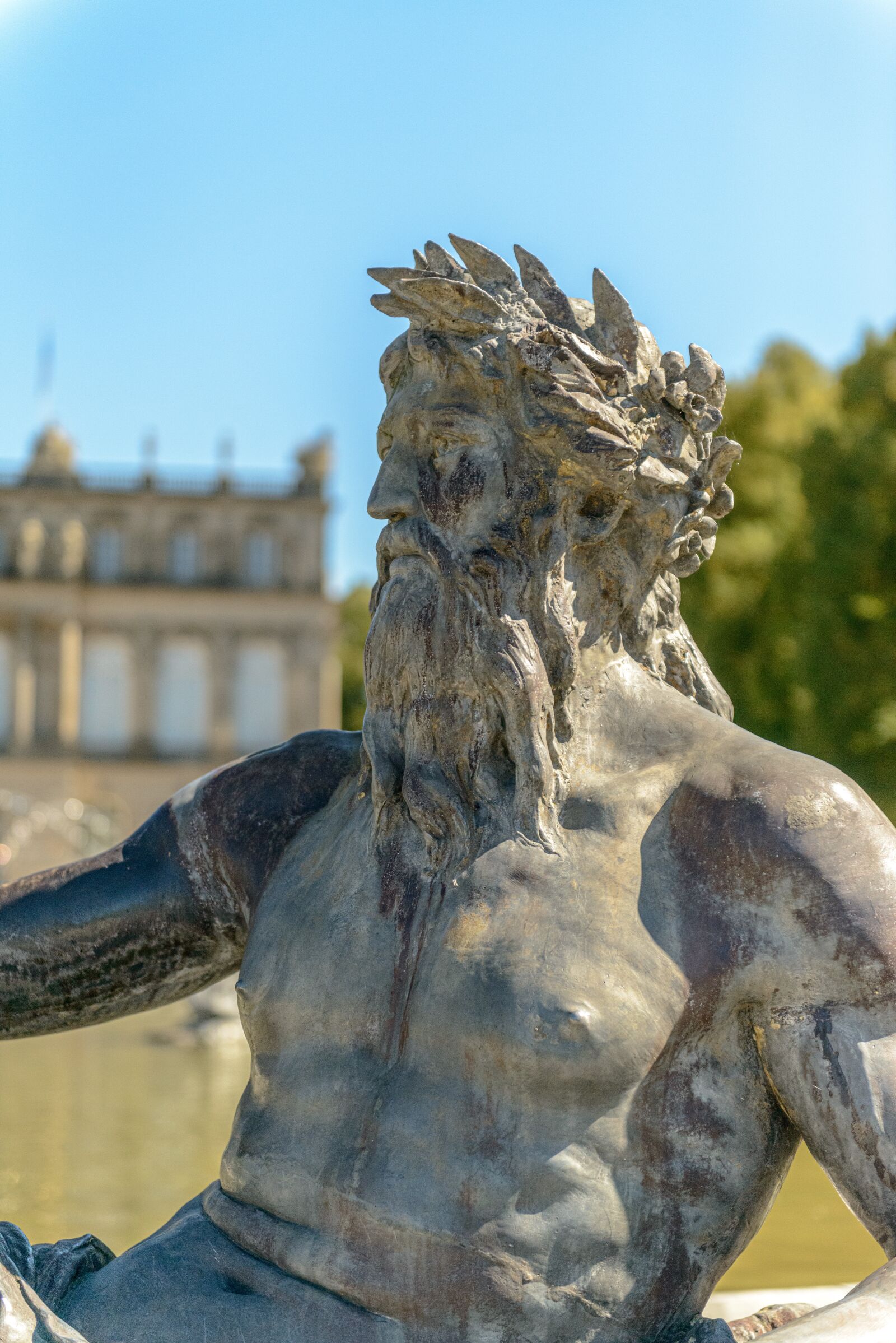 Nikon D800 sample photo. Fountain, park, castle photography