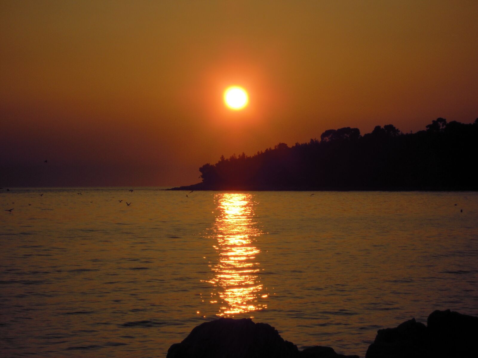 Nikon Coolpix S5100 sample photo. Sunset, evening, sea photography