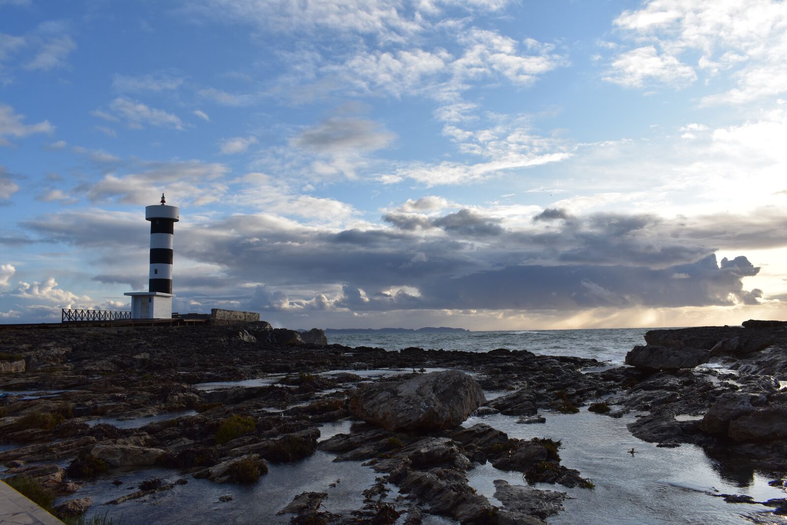 Nikon D3400 sample photo. Lighthouse, sky, sea photography