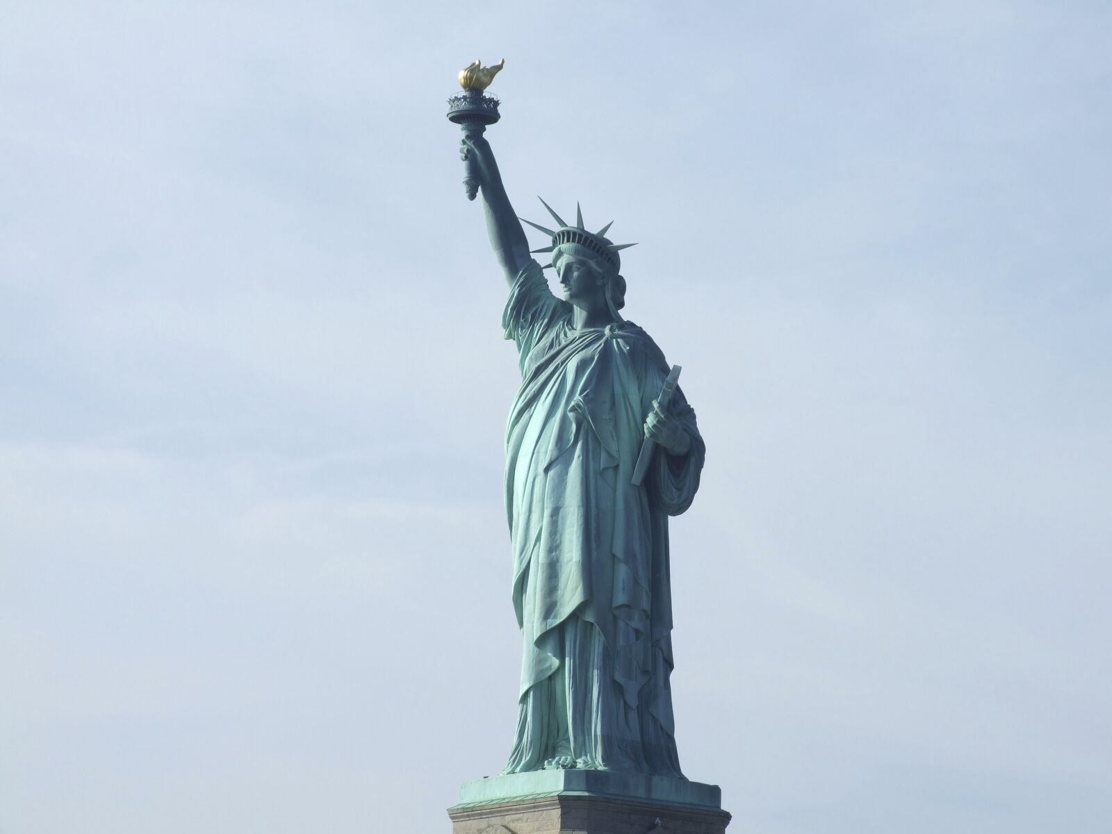 Fujifilm FinePix S6500fd sample photo. Statue of liberty, usa photography