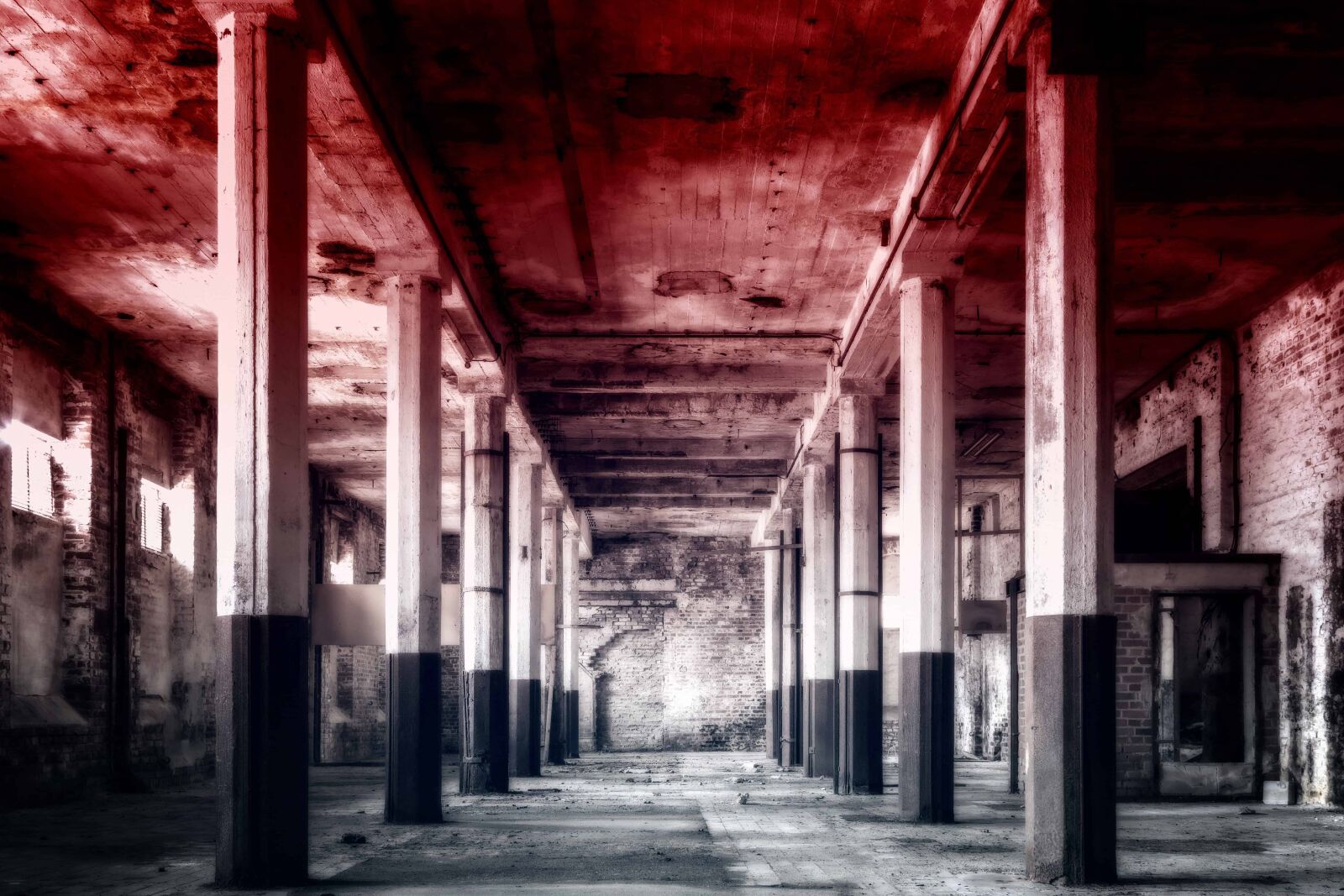 Nikon D3300 sample photo. Architecture, old, warehouse, street photography