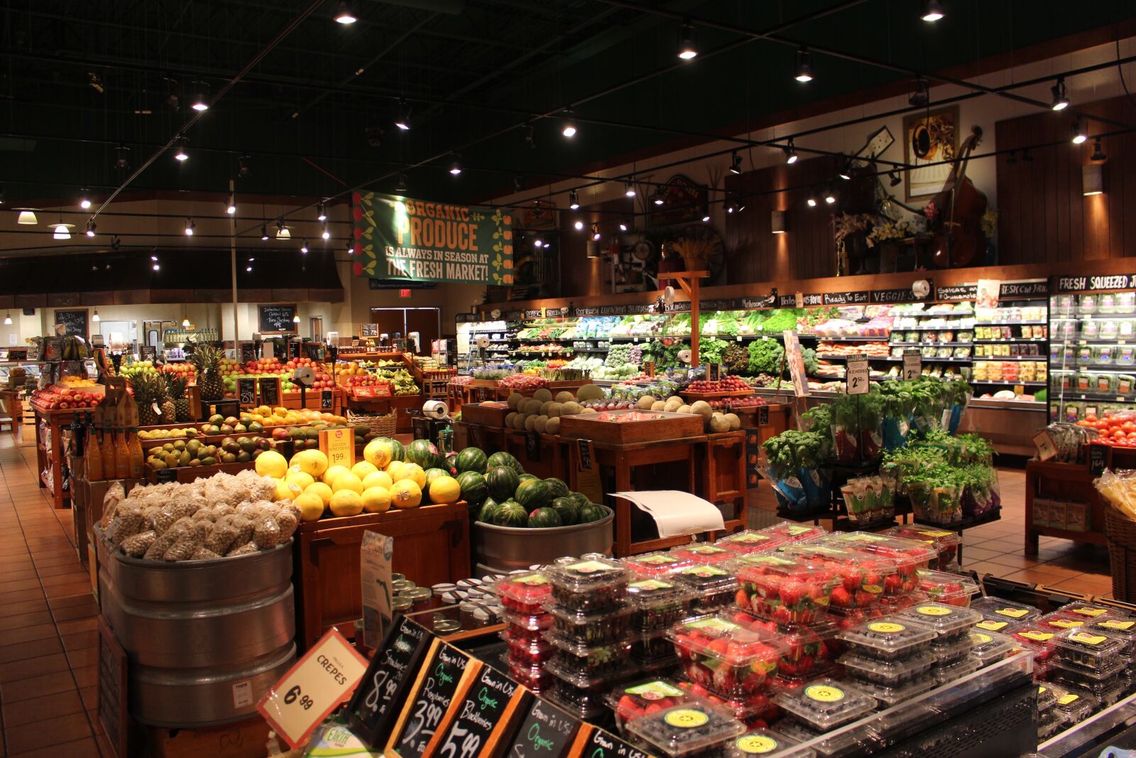 Canon EOS 100D (EOS Rebel SL1 / EOS Kiss X7) sample photo. Fresh market, destin, florida photography