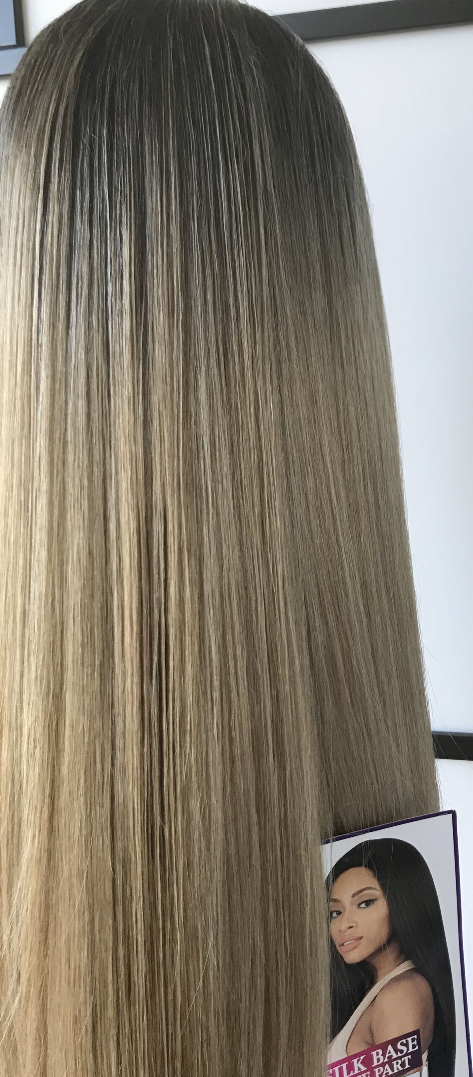 iPhone 7 back camera 3.99mm f/1.8 sample photo. Blonde, wig, hair photography
