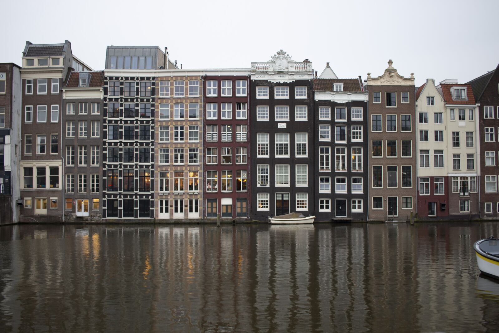 Canon EF-S 24mm F2.8 STM sample photo. Amsterdam, canals, houses photography