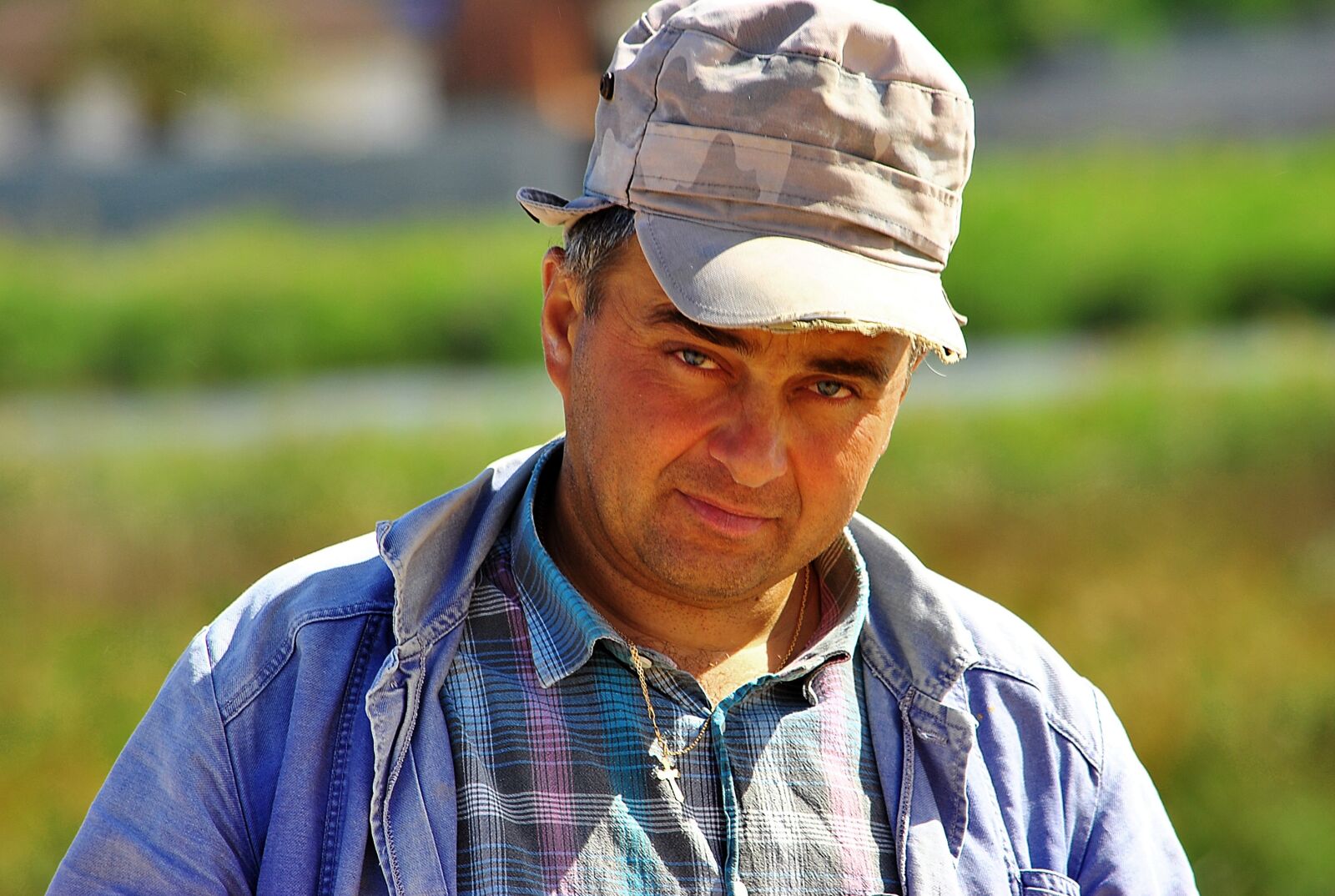 Nikon D3000 sample photo. Builder, shabashniki, portrait photography