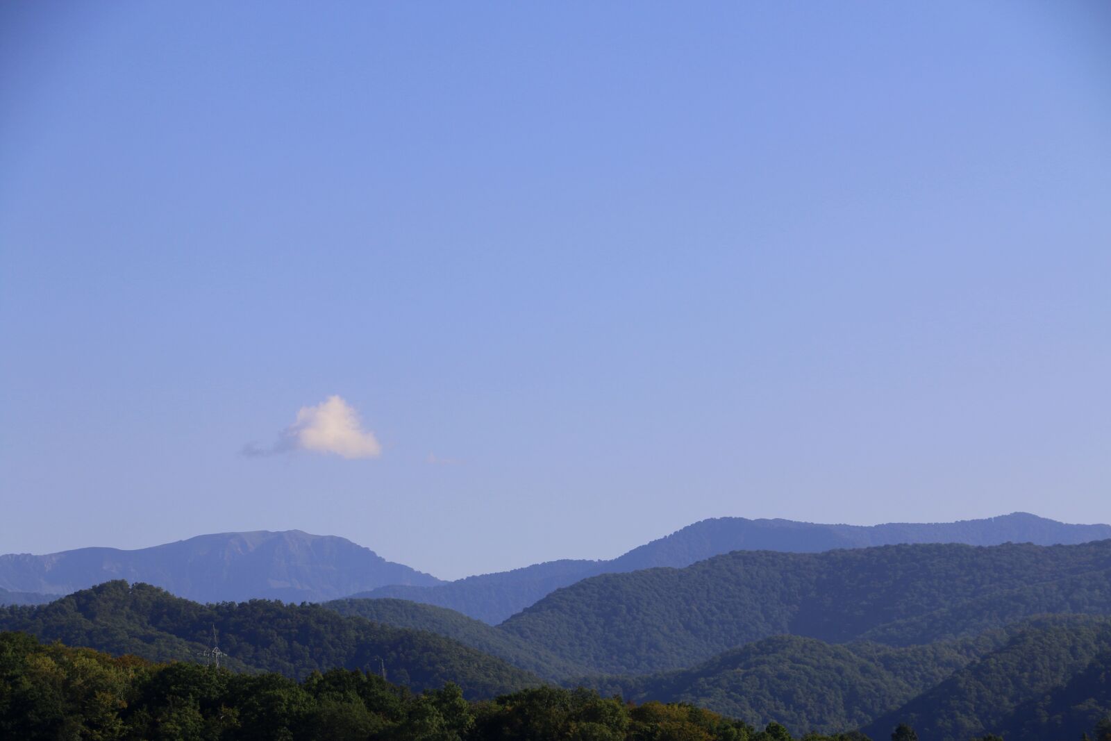 Canon EOS 70D sample photo. Sochi, mountains, sky photography