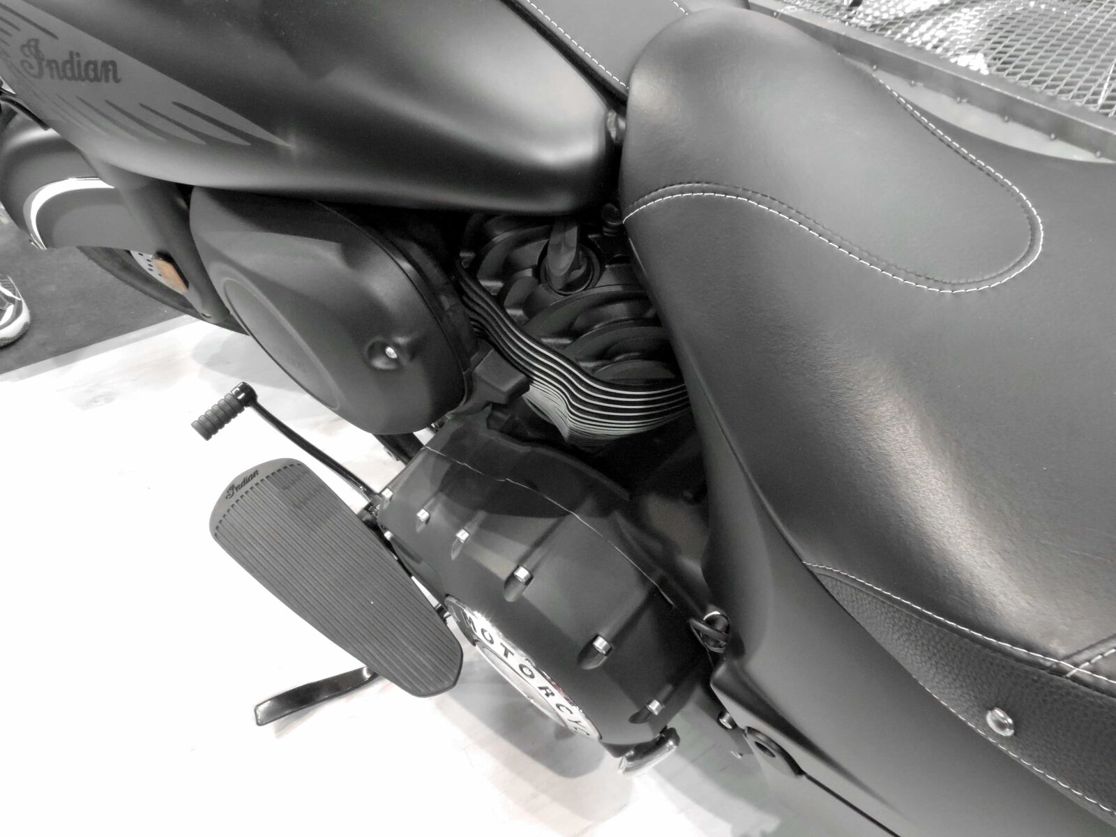 Nikon Coolpix P520 sample photo. Black and white, leather photography