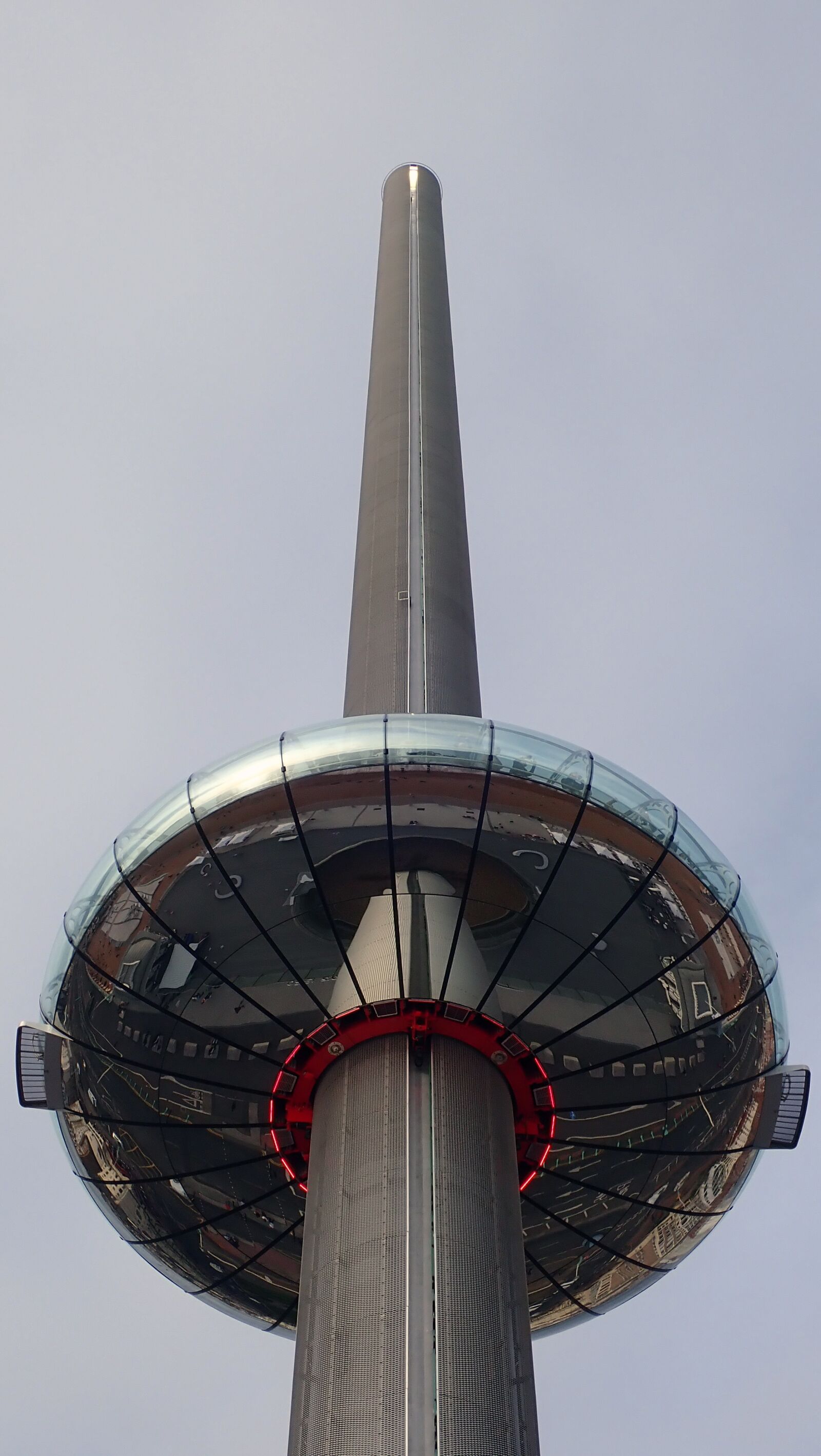 Olympus TG-5 sample photo. Observation tower, i360, seafront photography