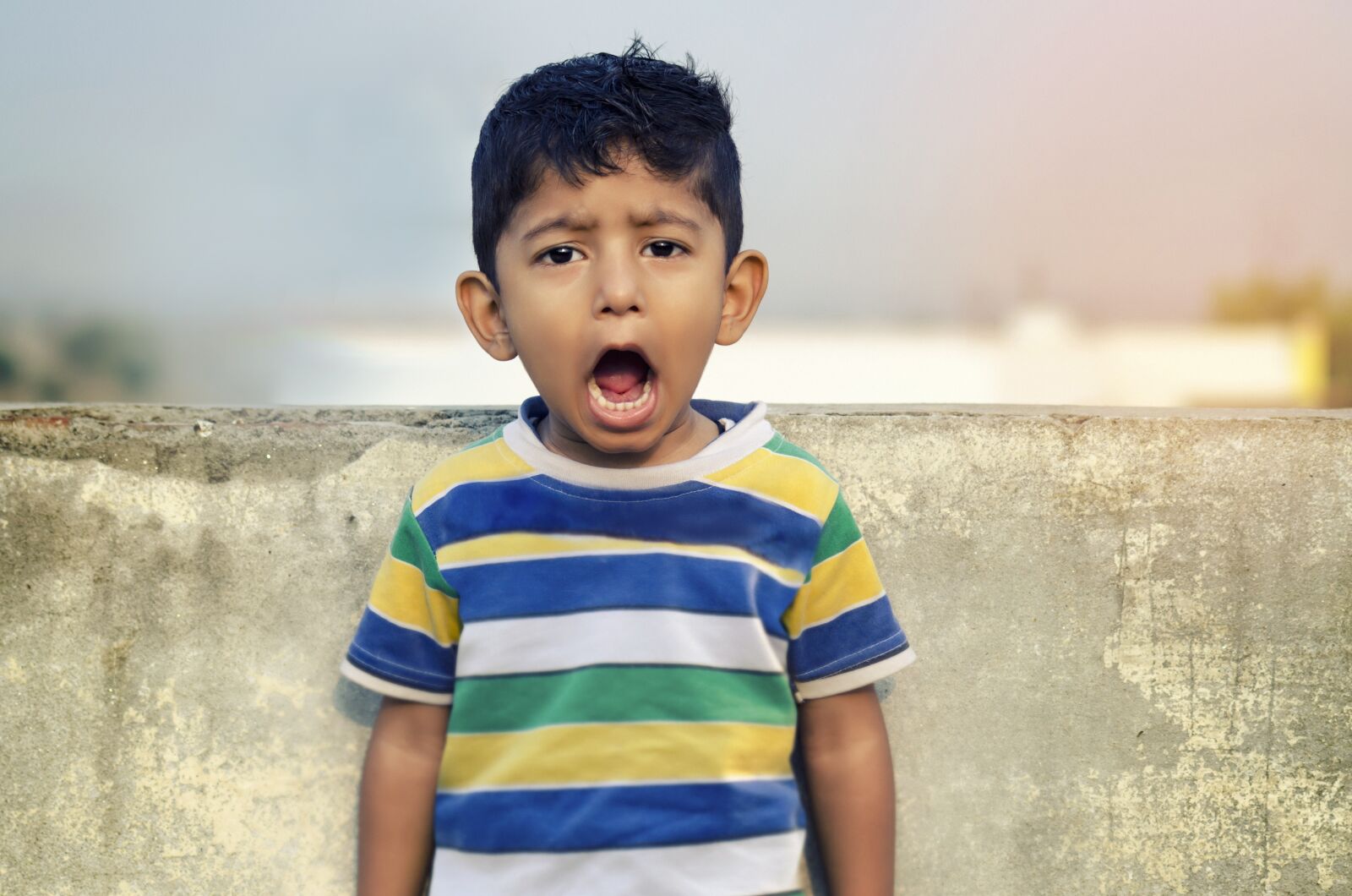 Nikon D5100 sample photo. Boy, child, shouting photography