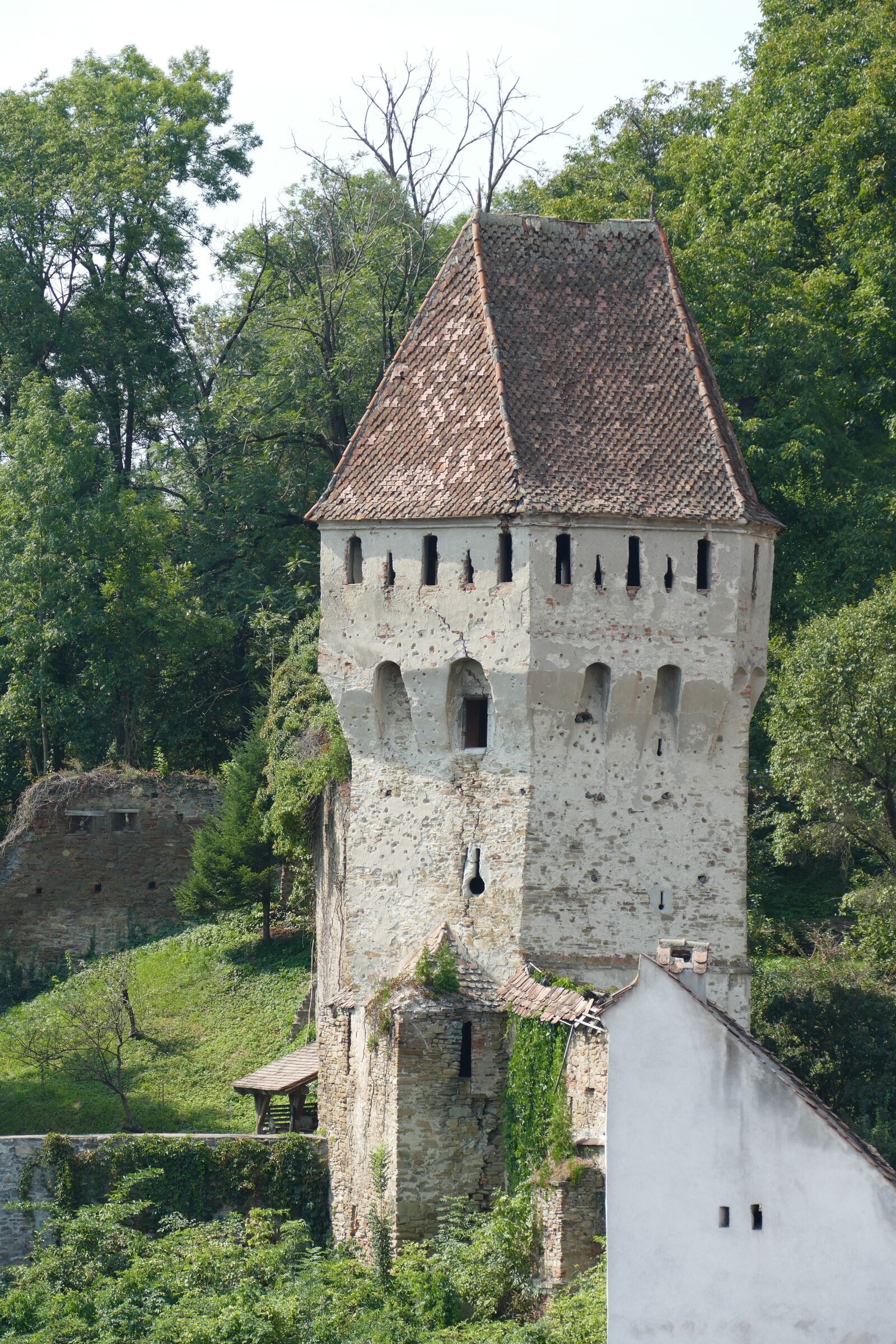 Panasonic Lumix DMC-FZ1000 sample photo. Romania, sighisoara, historic center photography