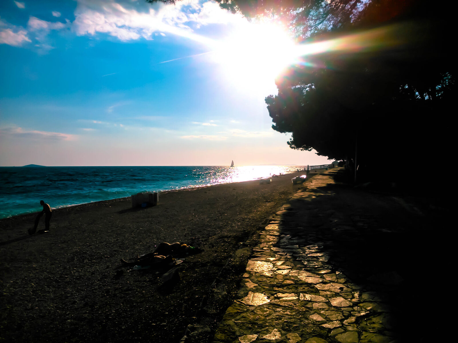Sony Xperia L sample photo. Sea, beach photography