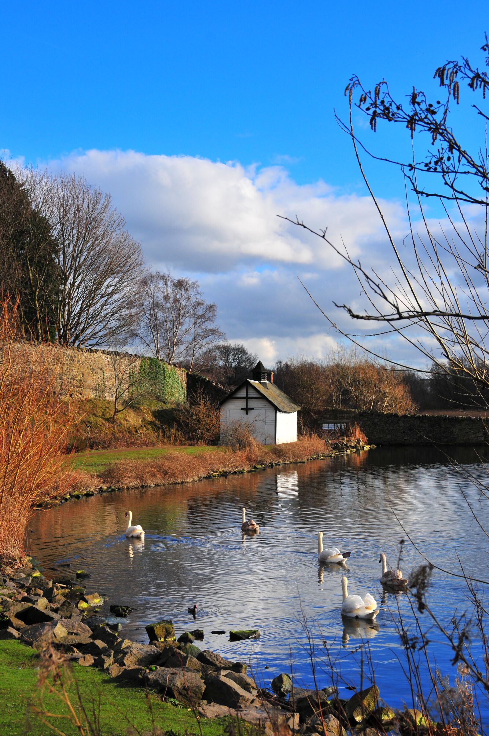 Nikon D300 sample photo. Duddingston, edinburgh, loch photography