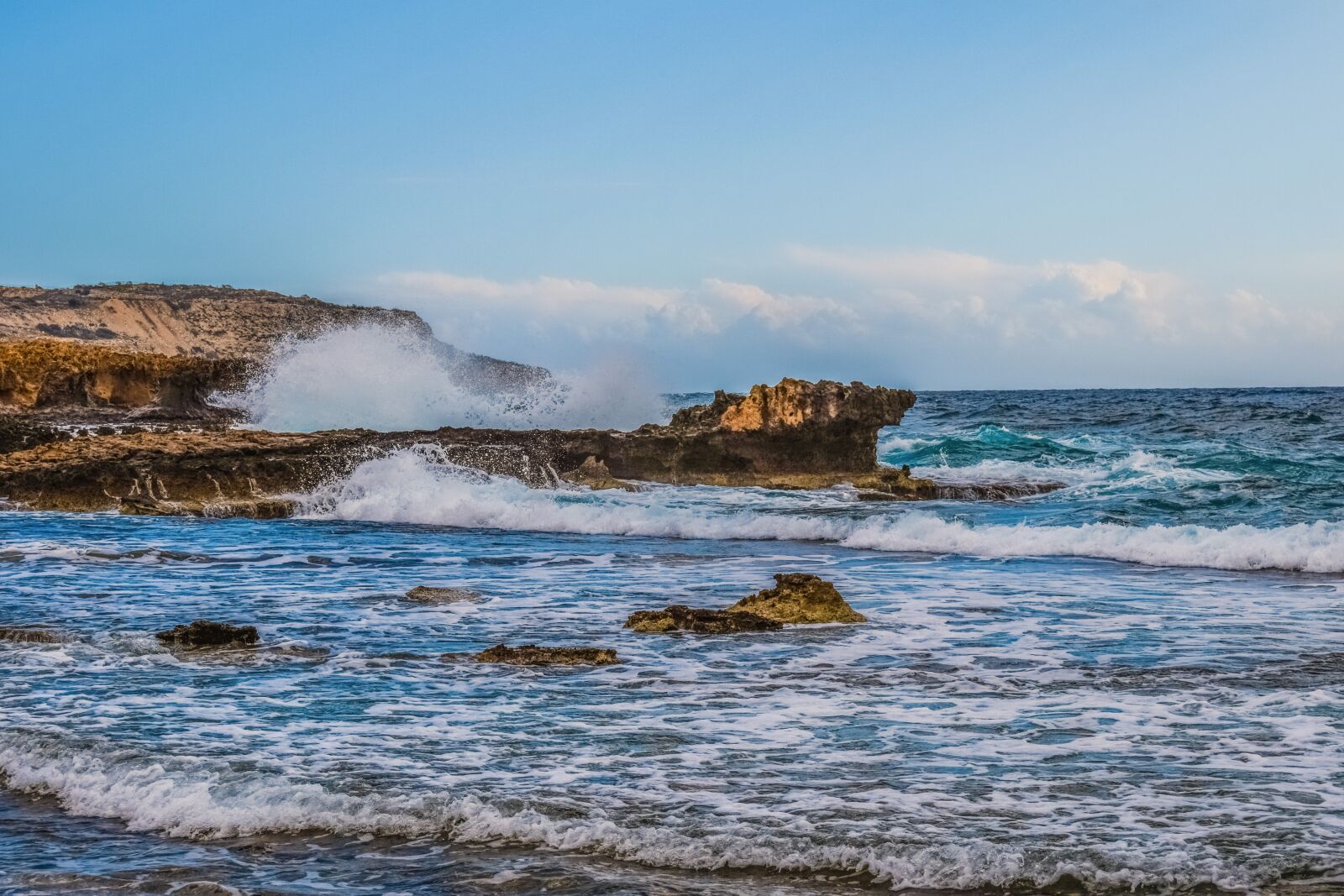 Nikon D3300 sample photo. Wave, smashing, coast photography