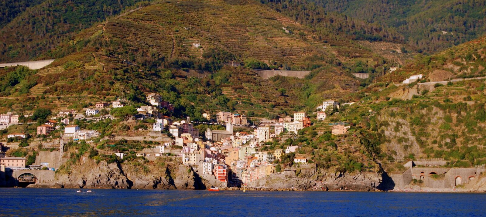Nikon D60 sample photo. Sea, mountain, riomaggiore photography