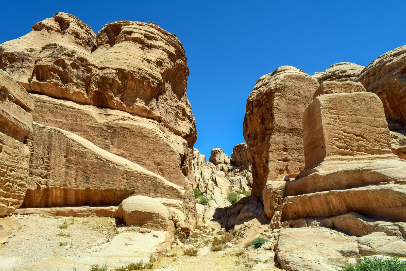 Nikon D3300 sample photo. Al siq canyon, canyon photography