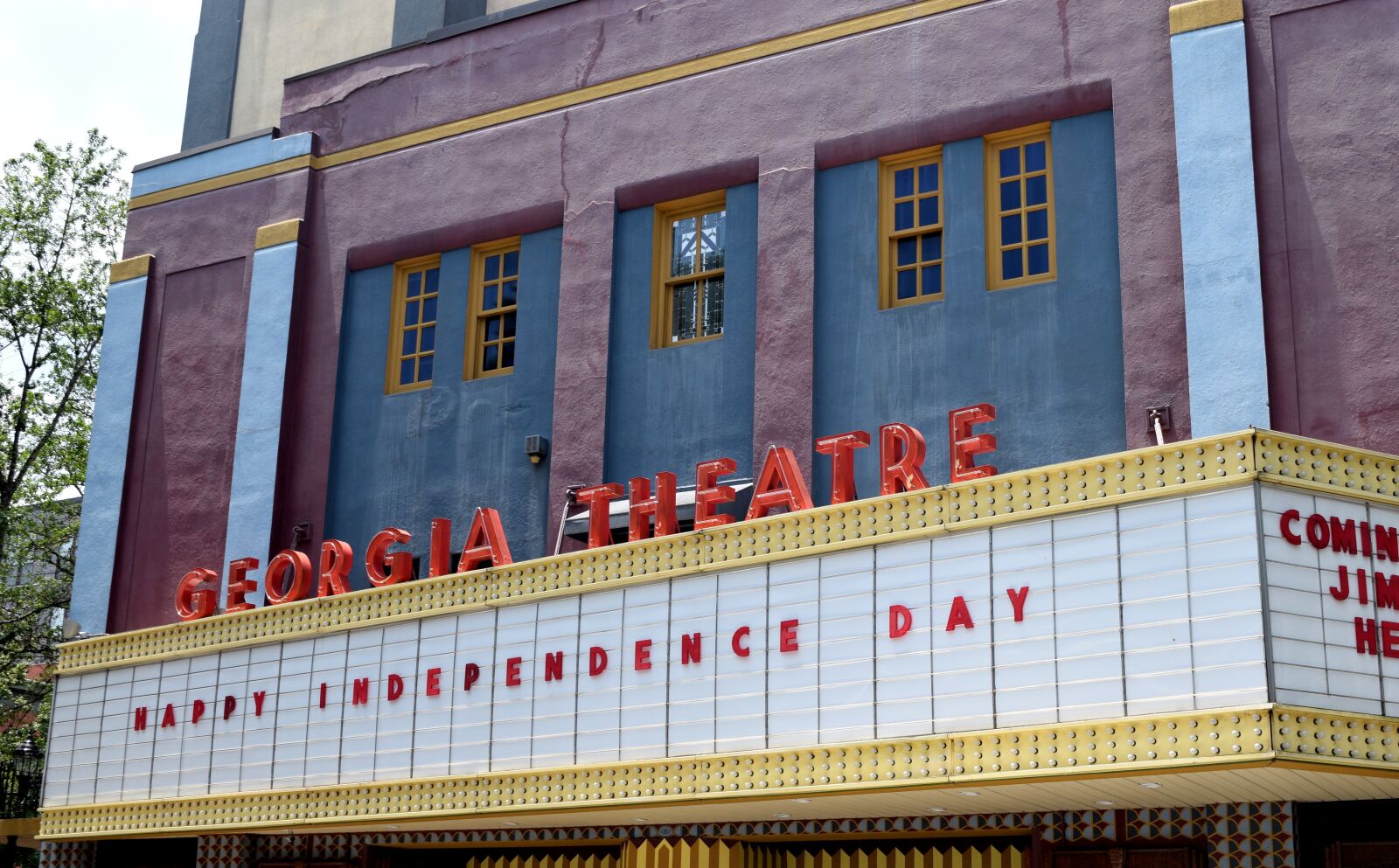 Nikon D3300 sample photo. Famous, georgia theatre, athens photography