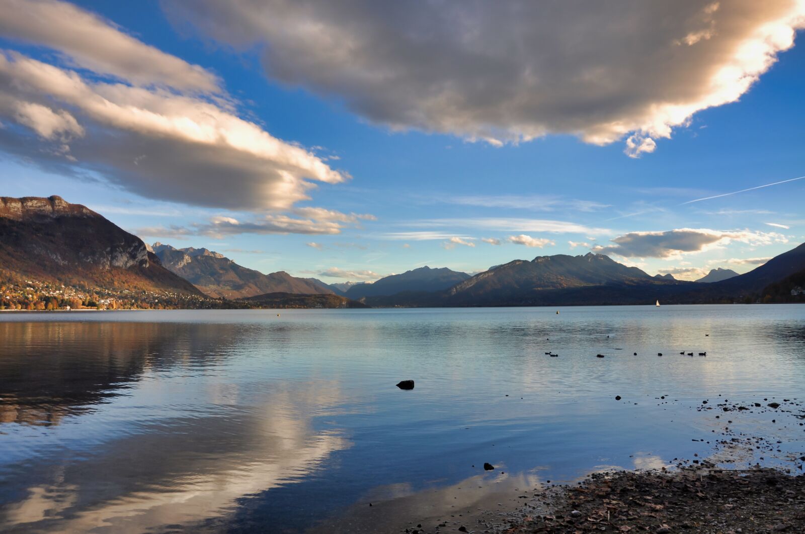 Nikon D90 sample photo. Lake, annecy, landscape photography