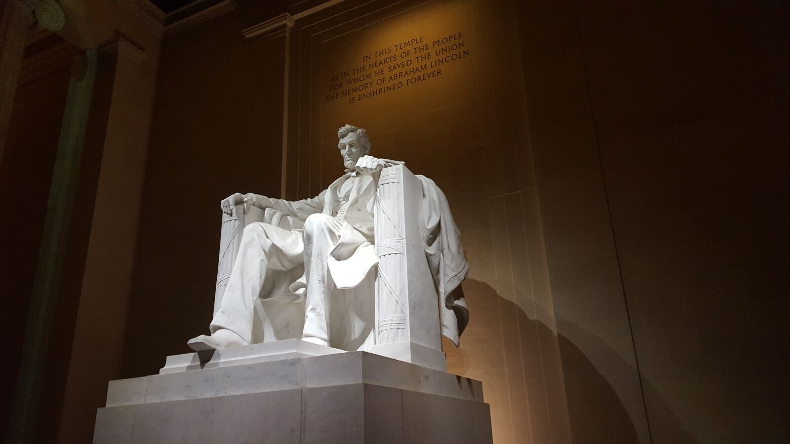 Samsung Galaxy S6 sample photo. Lincoln memorial, washington, sculpture photography