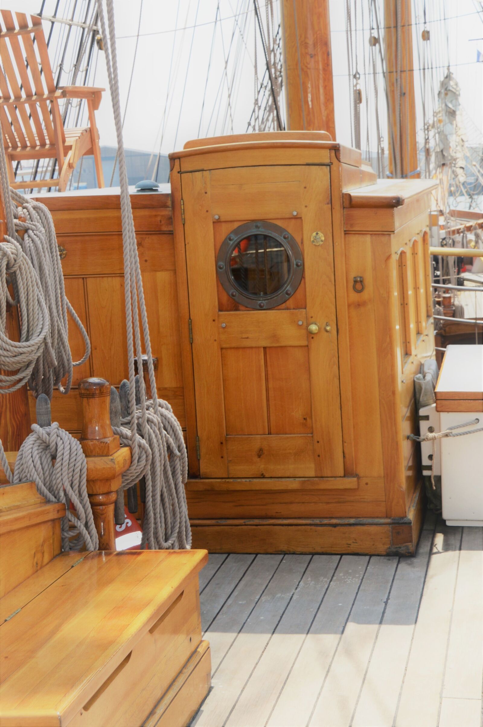 Nikon D3200 sample photo. Mast, strings, ship photography
