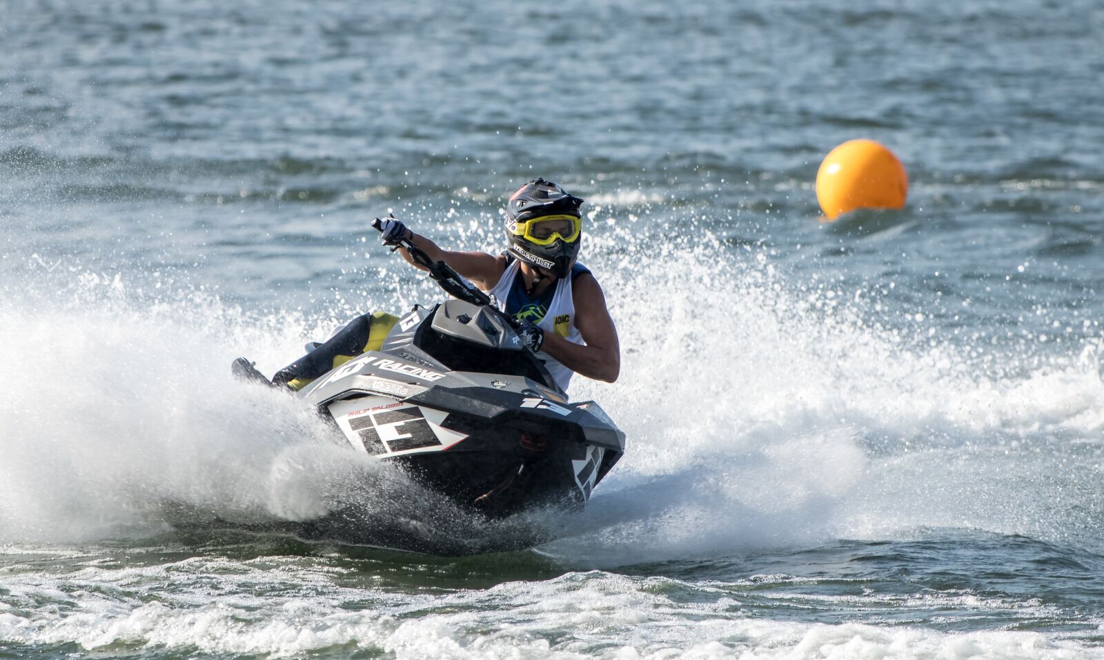 Canon EF 70-300 F4-5.6 IS II USM sample photo. Jet ski, jetski race photography