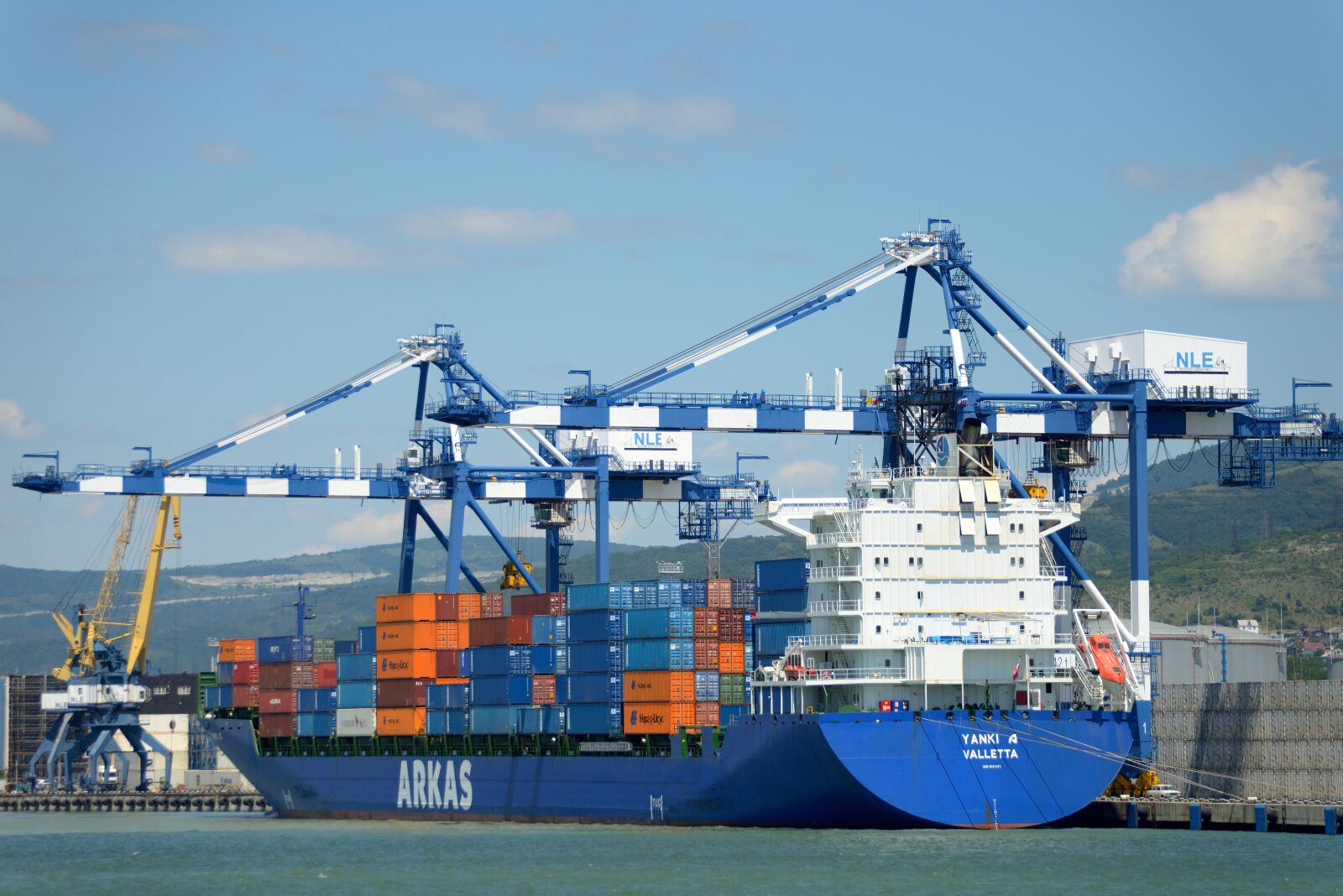 Nikon D800 sample photo. Port, novorossiysk, sea ​​port photography