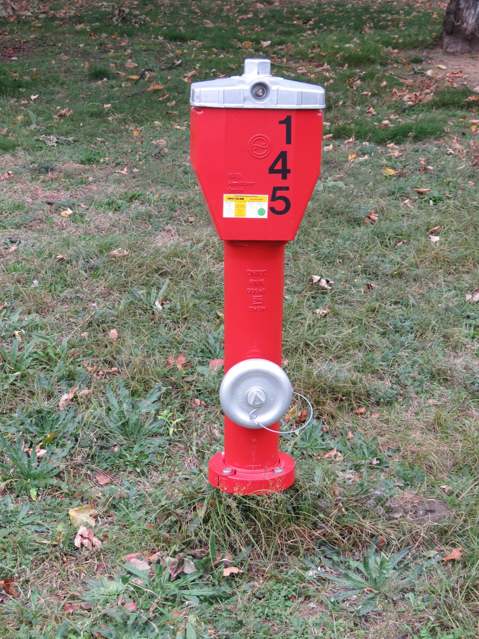 Canon PowerShot SX60 HS sample photo. Hydrant, red, metal photography
