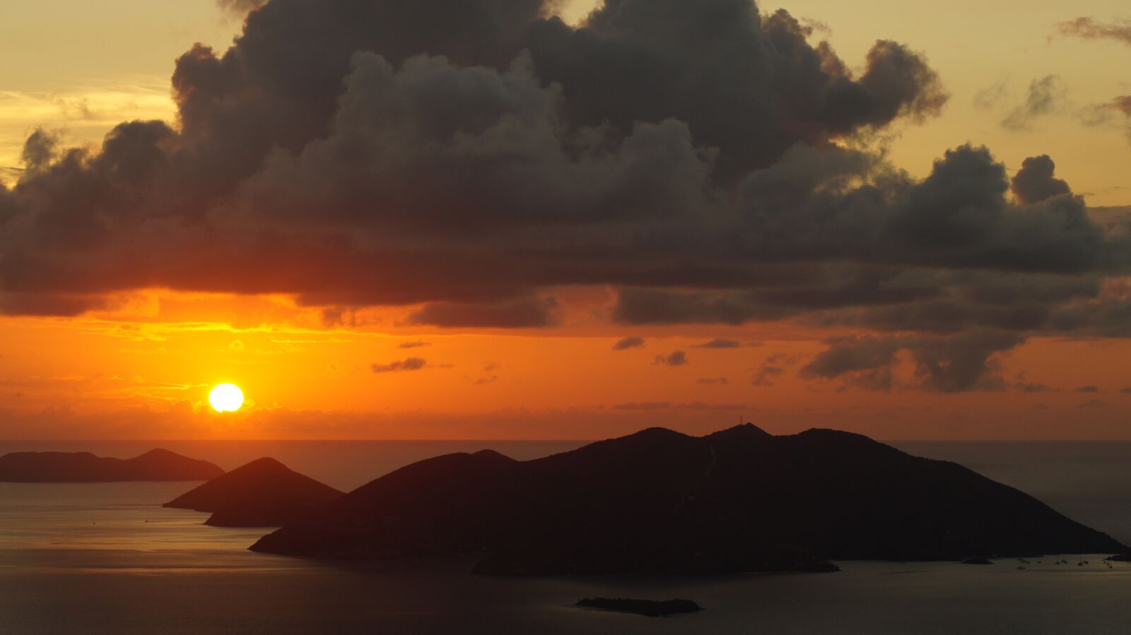 Sony Alpha DSLR-A550 sample photo. British virgin islands, sunset photography