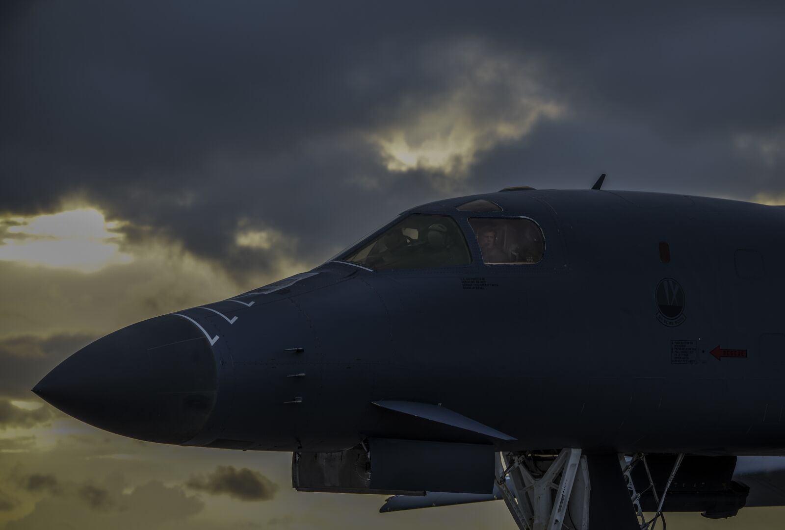 Nikon D810 sample photo. B-1b lancer, bomber, aircraft photography