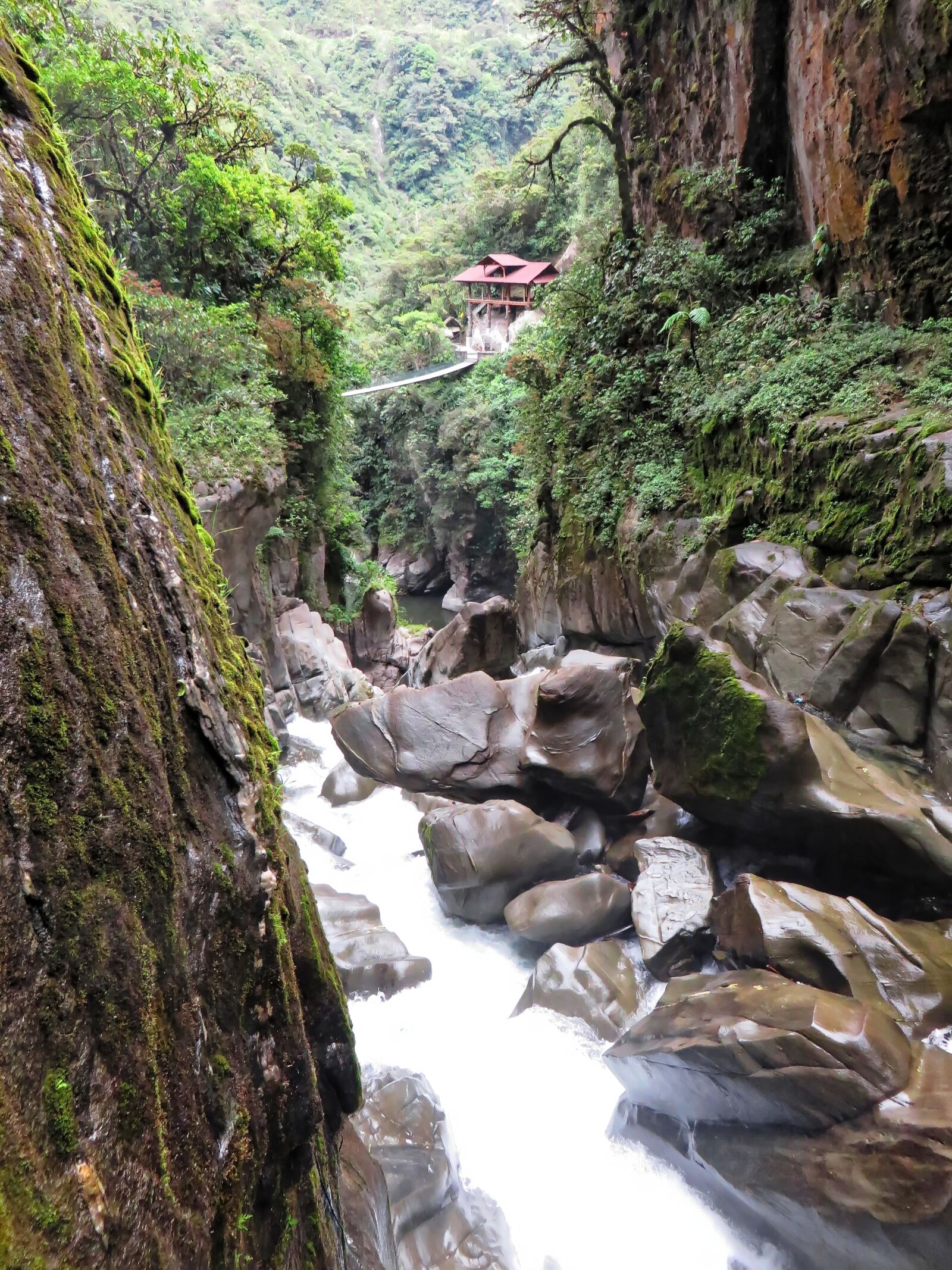 Canon PowerShot SX270 HS sample photo. Ecuador, rio verde, cascade photography