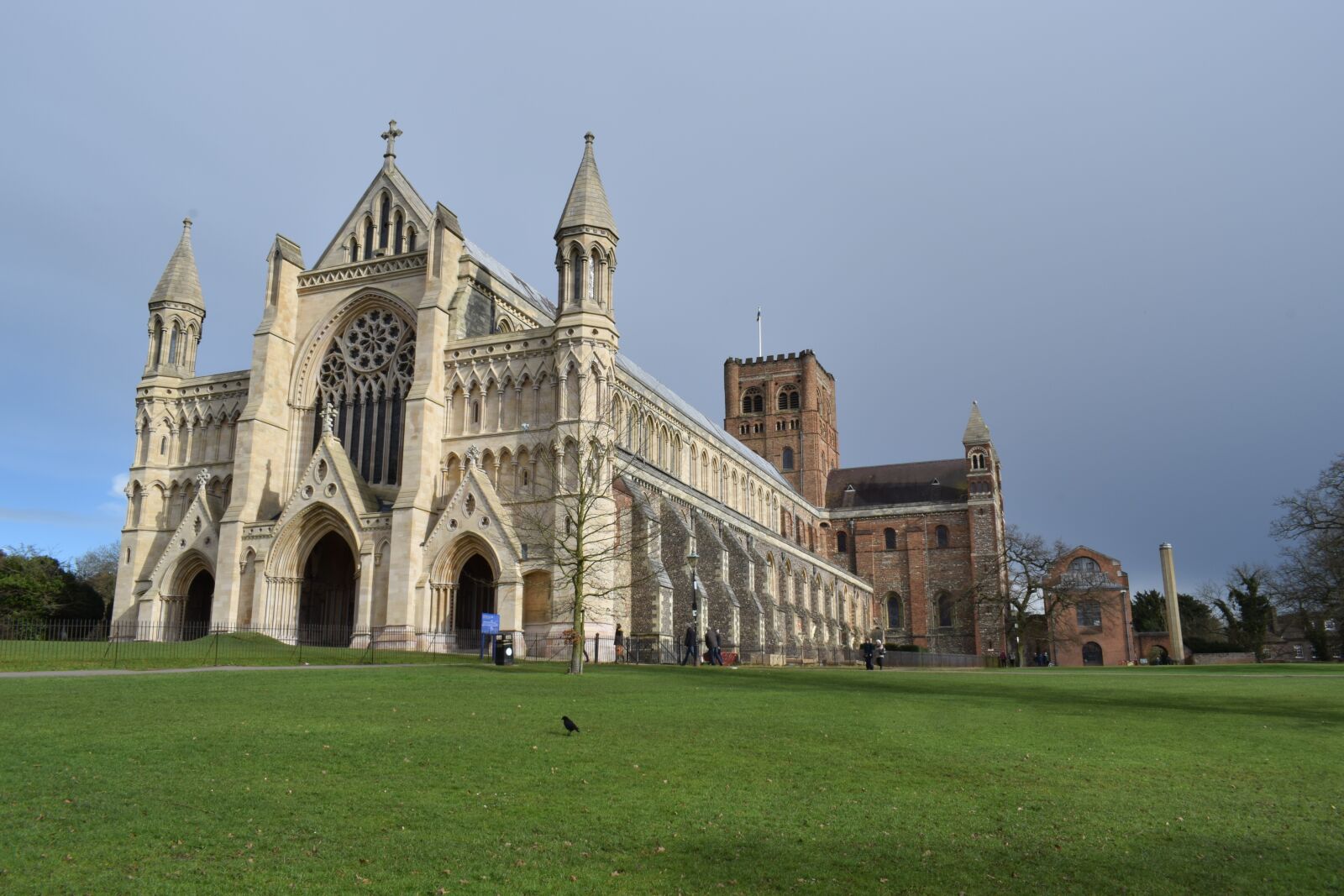 Nikon D5300 sample photo. St albans, cathedral, abbey photography