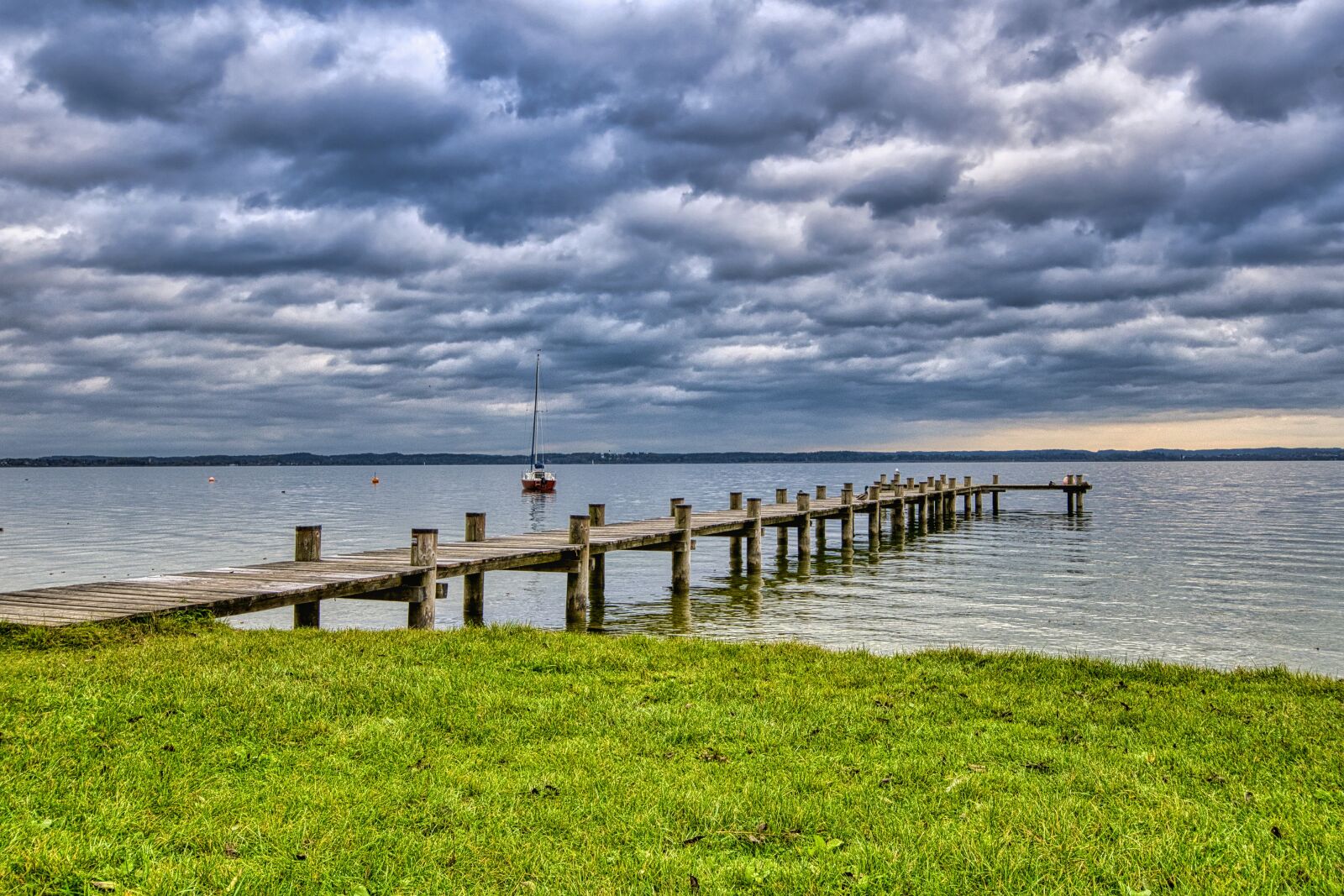 Nikon D7500 sample photo. Dock, lake, countryside photography