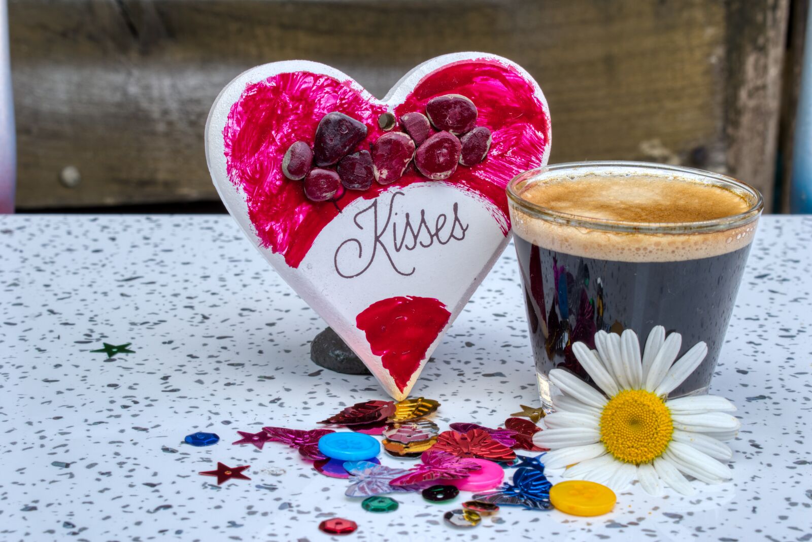 Nikon D3300 sample photo. My heart, coffee, kiss photography