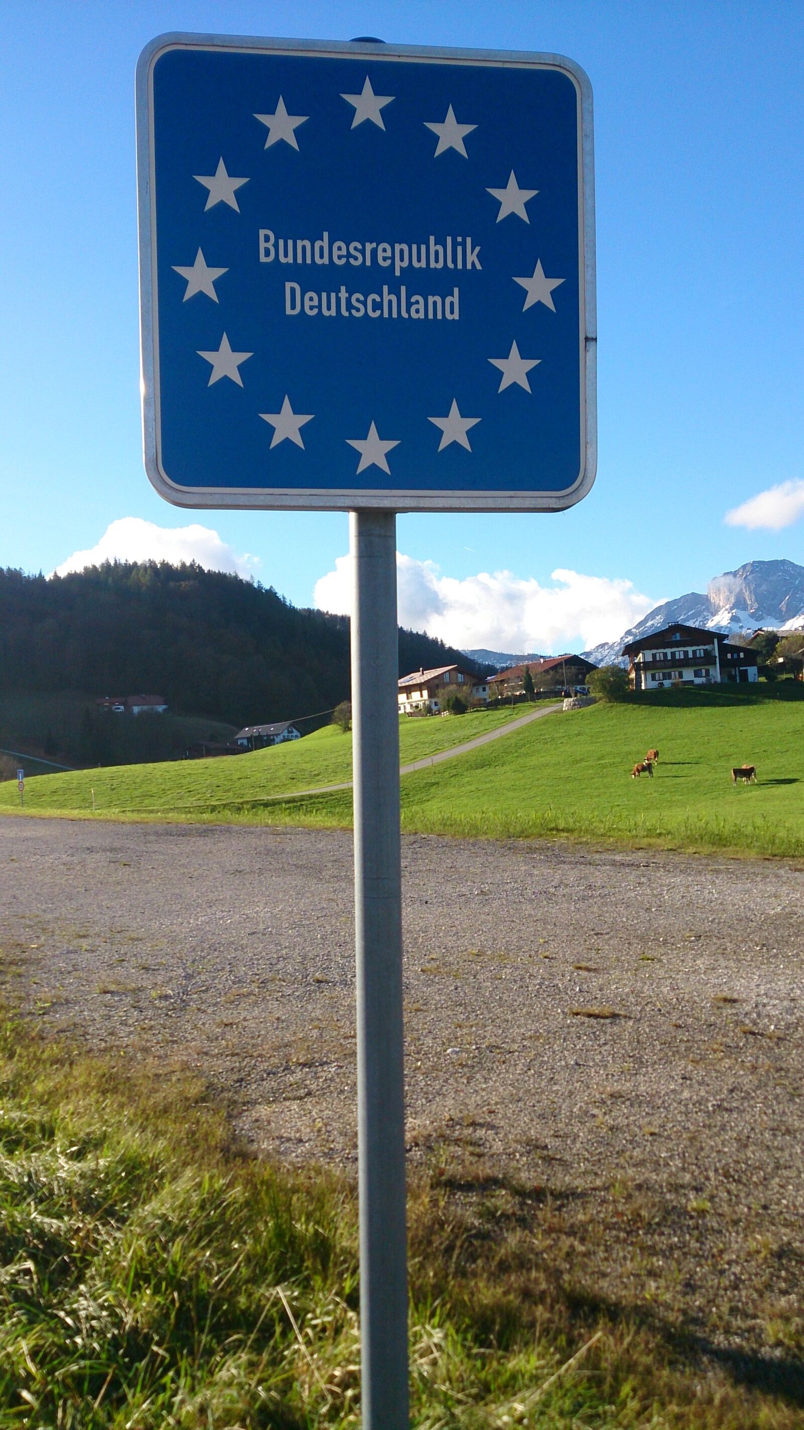 Sony Xperia Z sample photo. Germany, border crossing, border photography