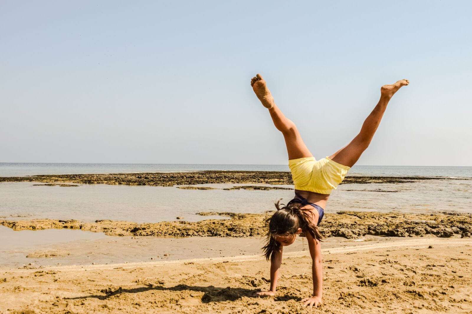Nikon D3300 sample photo. Girl, fitness, beach photography