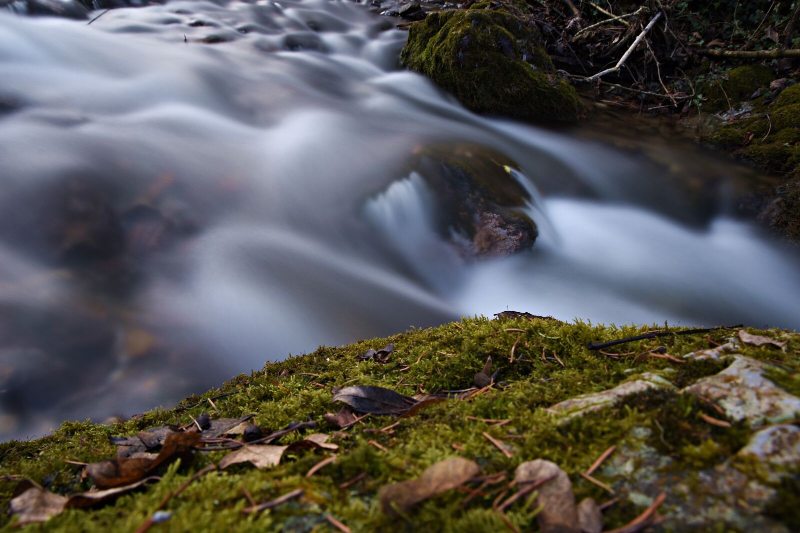 Nikon D3400 sample photo. Long exposure, water, river photography