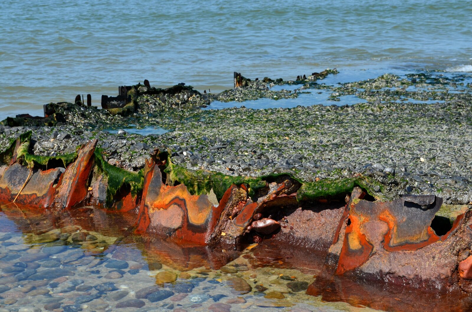 Nikon D5100 sample photo. Pier, fixing, rusty photography