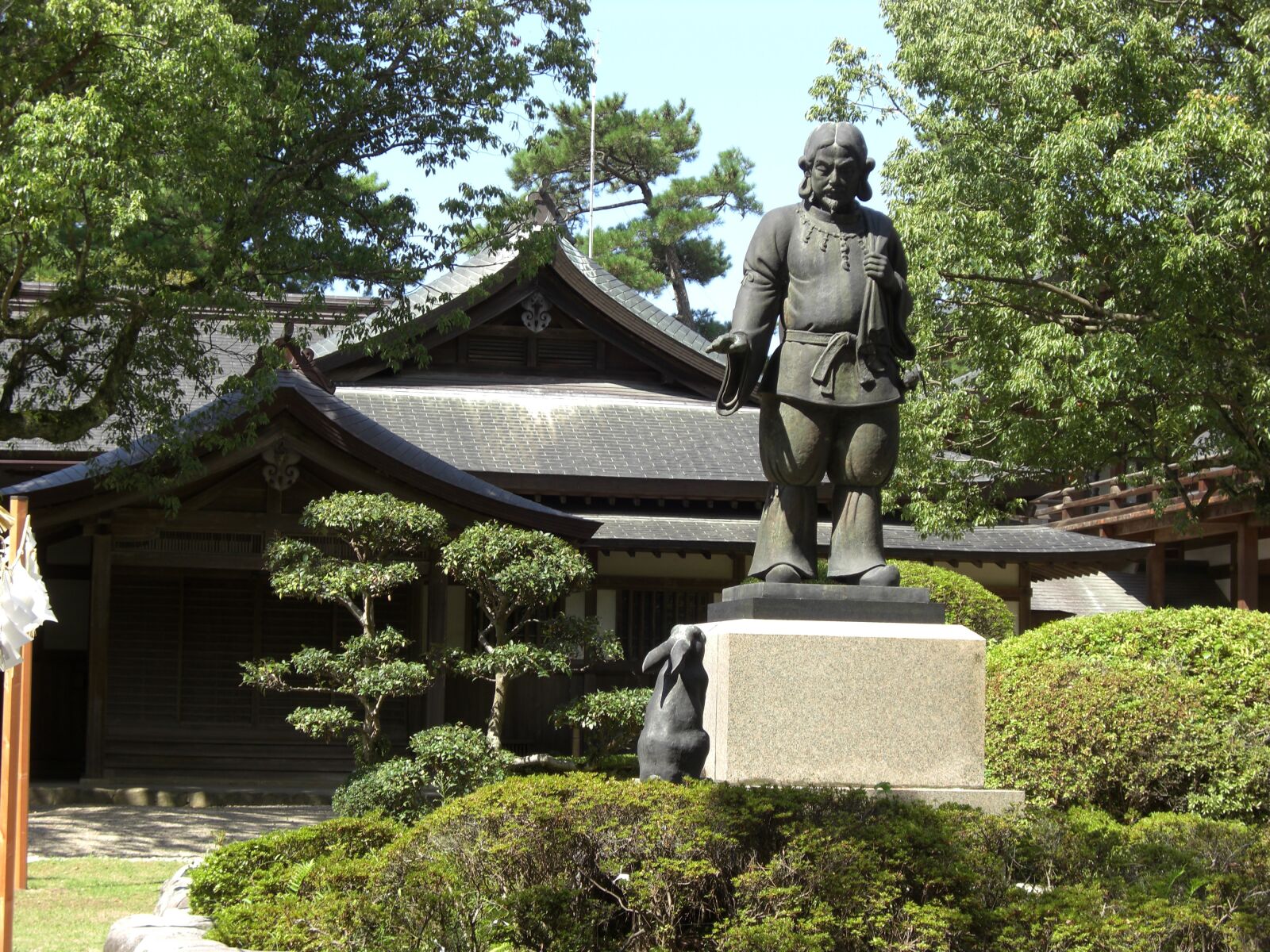 CASIO EX-Z1200 sample photo. Izumo, shinto shrine, bronze photography